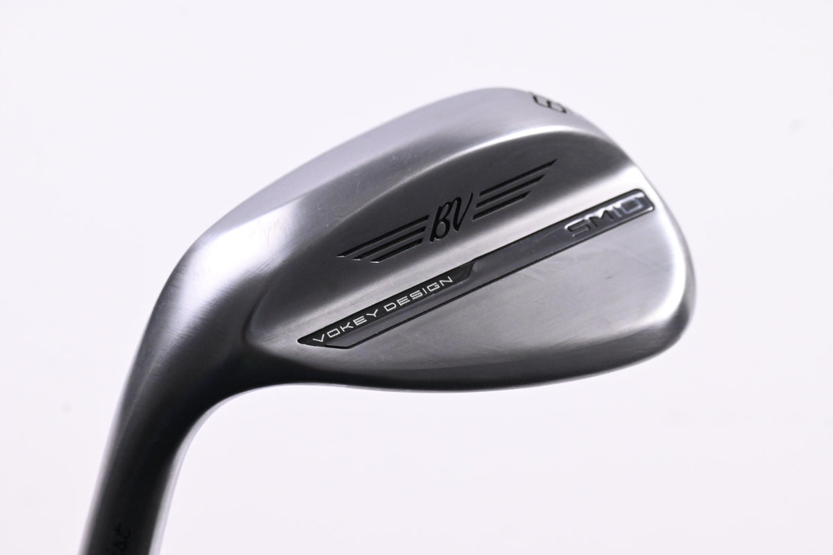 Left Hand Titleist Vokey SM10 Lob Wedge / 60 Degree / Stiff Flex KBS Tour Shaft