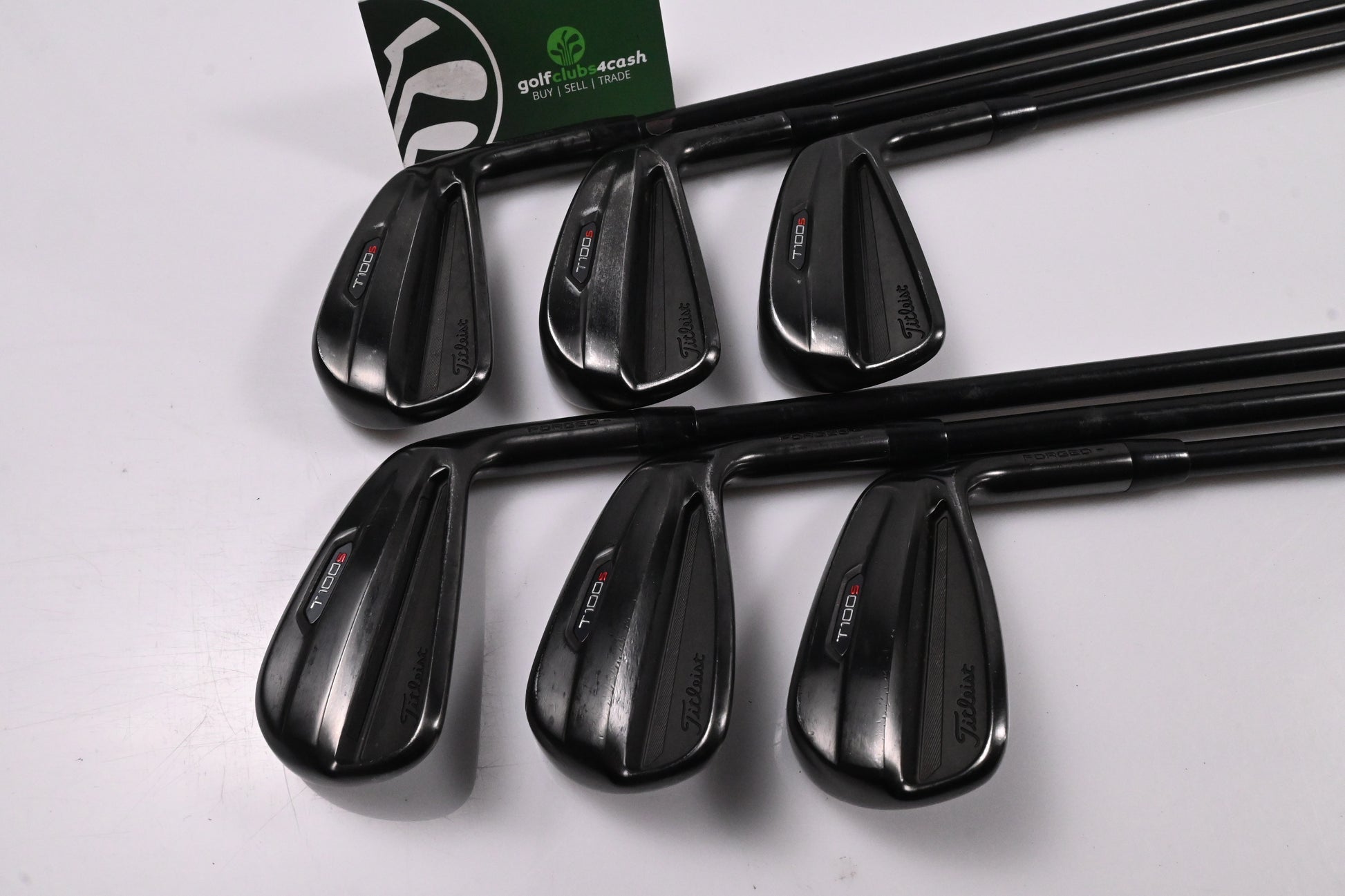 Titleist T100.S Ltd Edition Black Irons / 4-9i / X-Flex Project X LZ Black Shafts