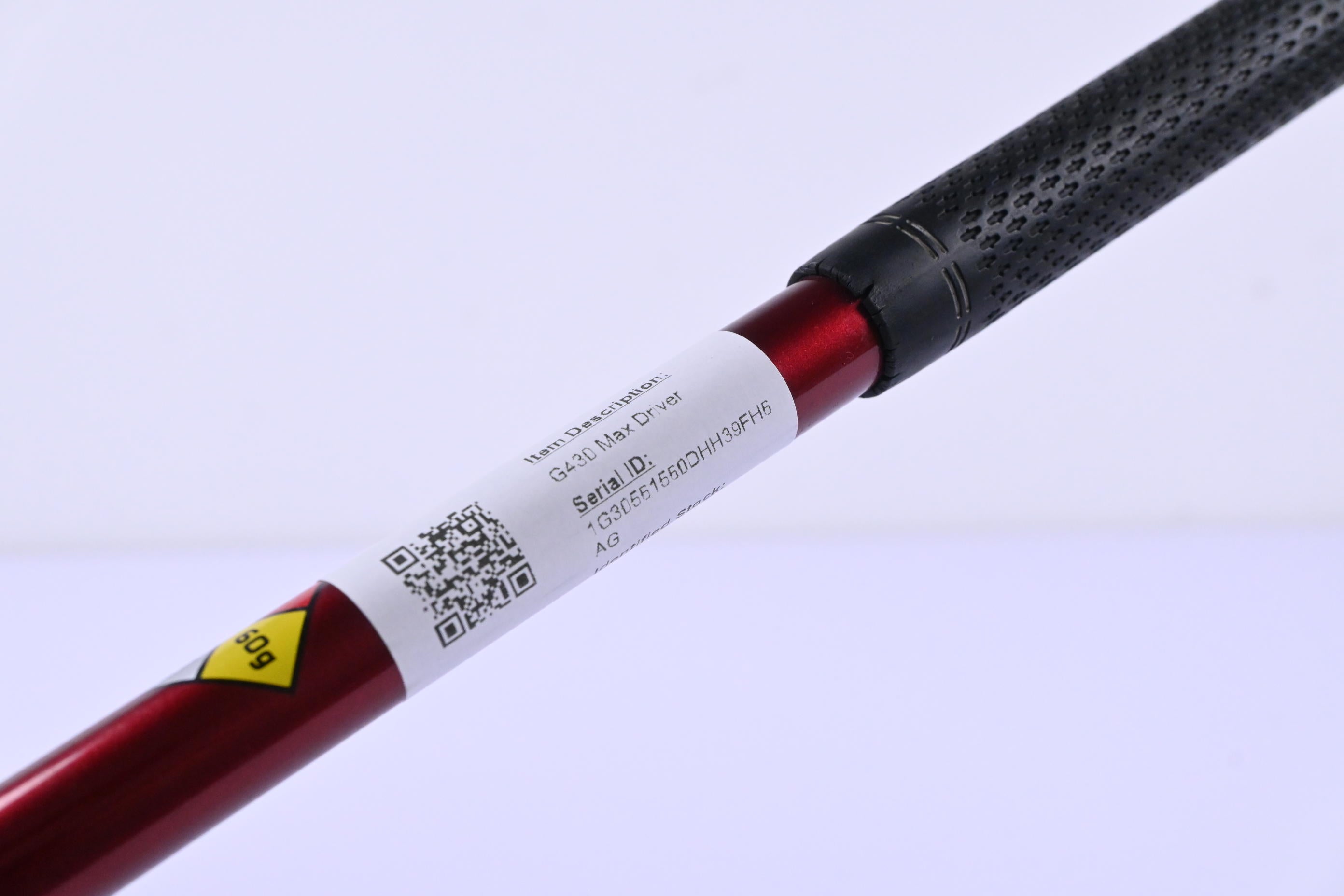 Ping G430 Max Driver / 10.5 Degree / Regular Flex HZRDUS Smoke Red RDX 60 Shaft