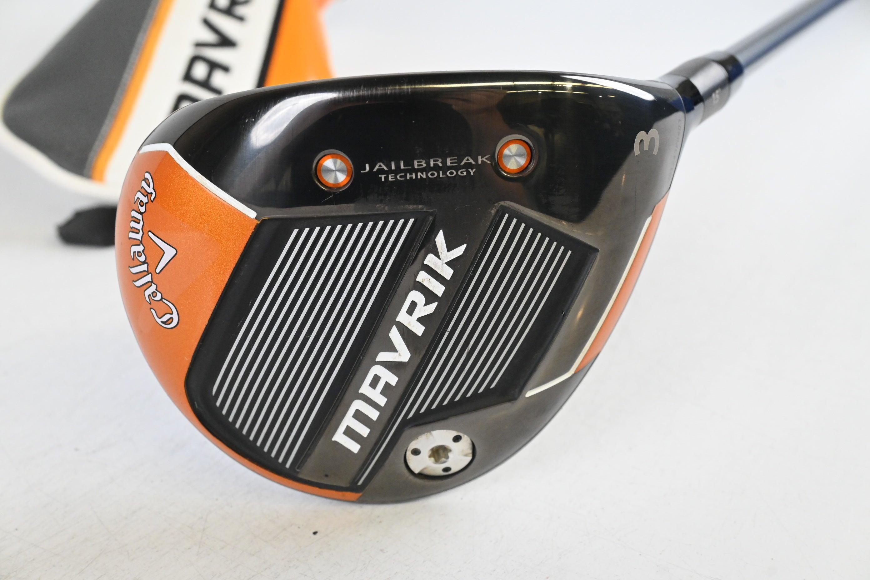 Callaway Mavrik #3 Wood / 15 Degree / Regular Flex Hzrdus T800 65 Shaft