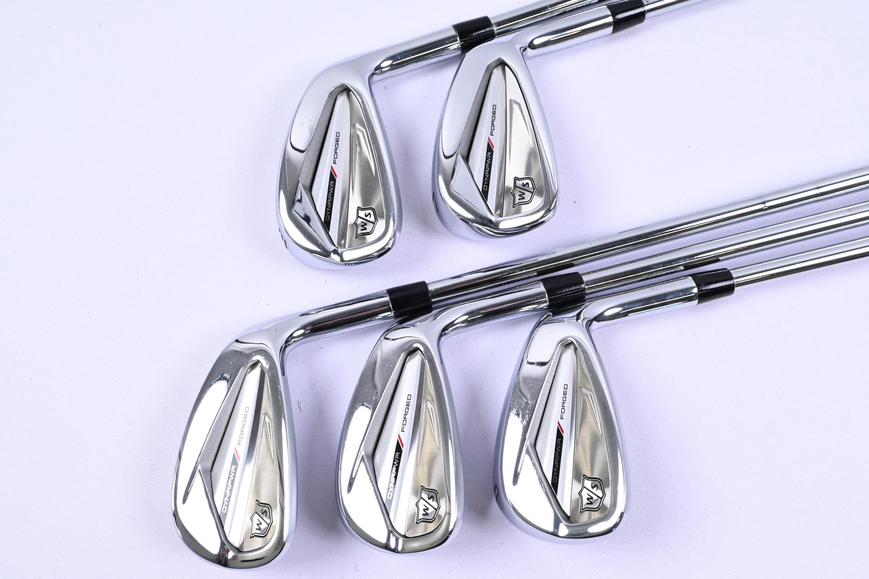 Wilson Dynapwr 2023 Forged Irons / 6-PW / Stiff Flex Steel Shafts