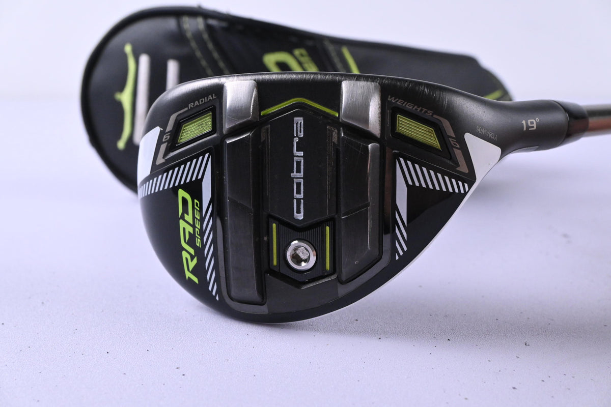 Cobra King Radspeed #3 Hybrid / 19 Degree / Stiff Flex UST Recoil ESX 480 Shaft