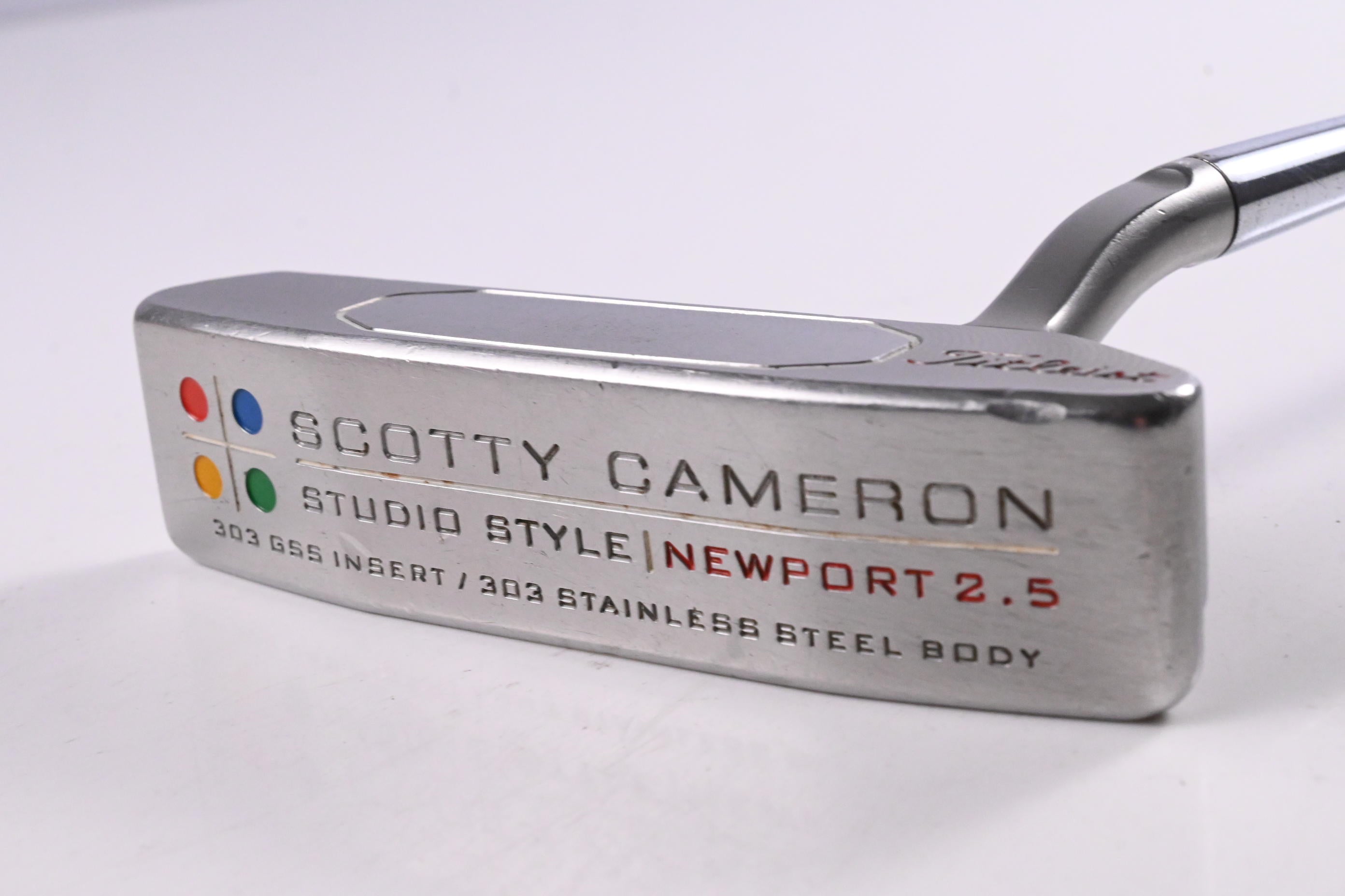 Scotty Cameron Studio Style Newport 2.5 Putter / 34 Inch