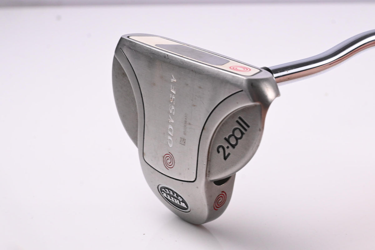 Odyssey White Steel 2-Ball Putter / 35 Inch