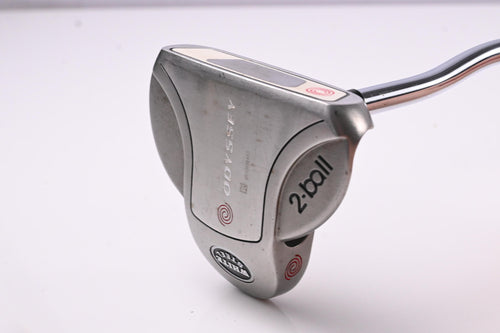 Odyssey White Steel 2-Ball Putter / 35 Inch
