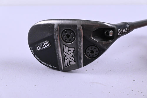 PXG 0317 X Gen4 #4 Hybrid / 22 Degree / Regular Flex EvenFlow Riptide 80 Shaft