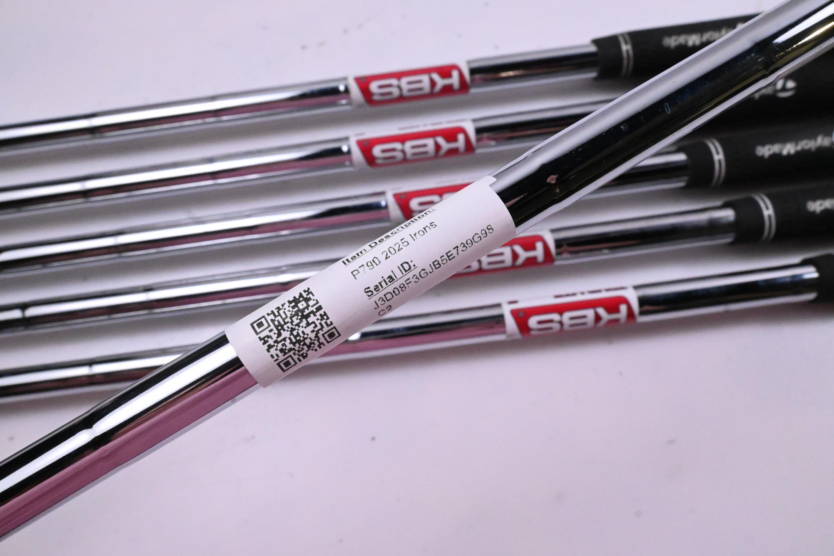 Taylormade P790 2025 Irons / 5-PW / Stiff Flex KBS Tour Lite Shafts