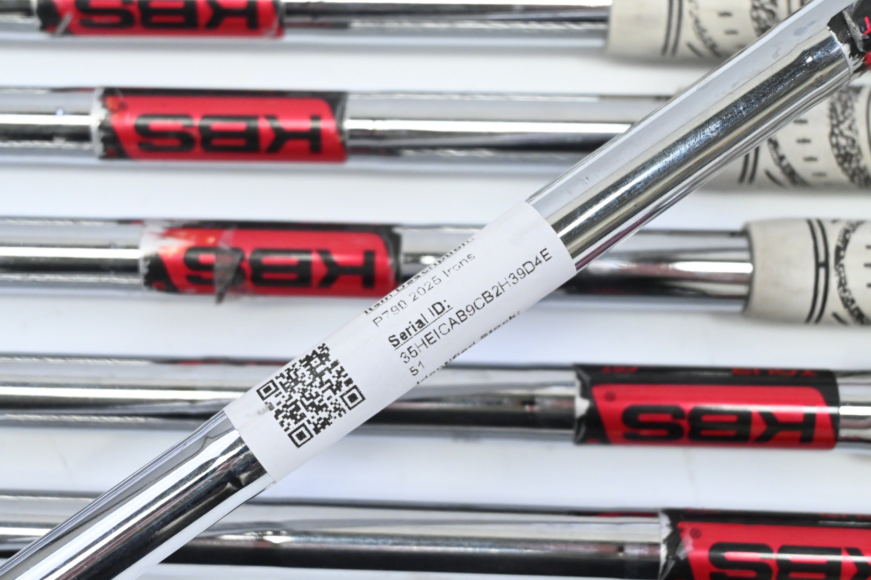 Taylormade P770/P790 2025 Combo Irons / 4-PW / Stiff Flex KBS Tour Shafts