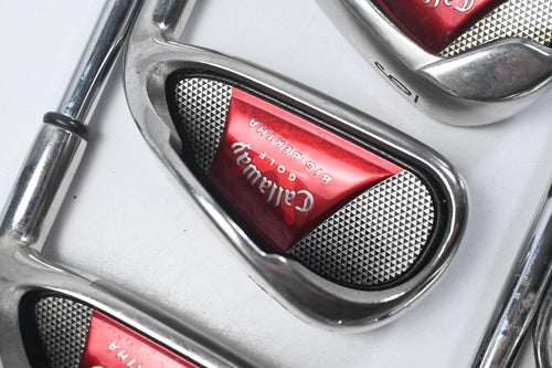 Callaway Big Bertha 2008 Irons / 4-PW+SW / Uniflex Callaway Big Bertha Shafts