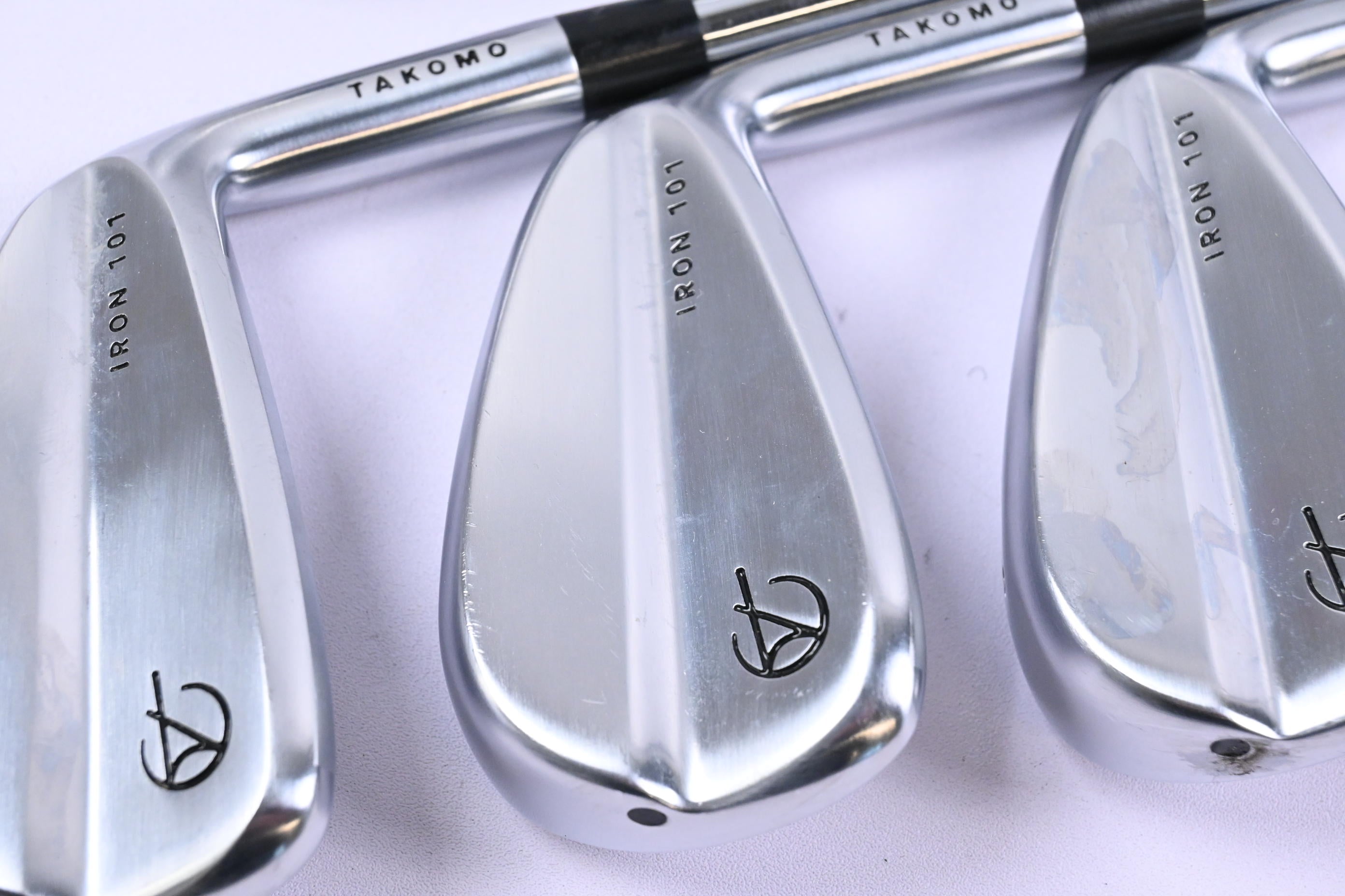 Takomo 101 Irons / 4-PW / Regular Flex KBS Tour Lite Shafts