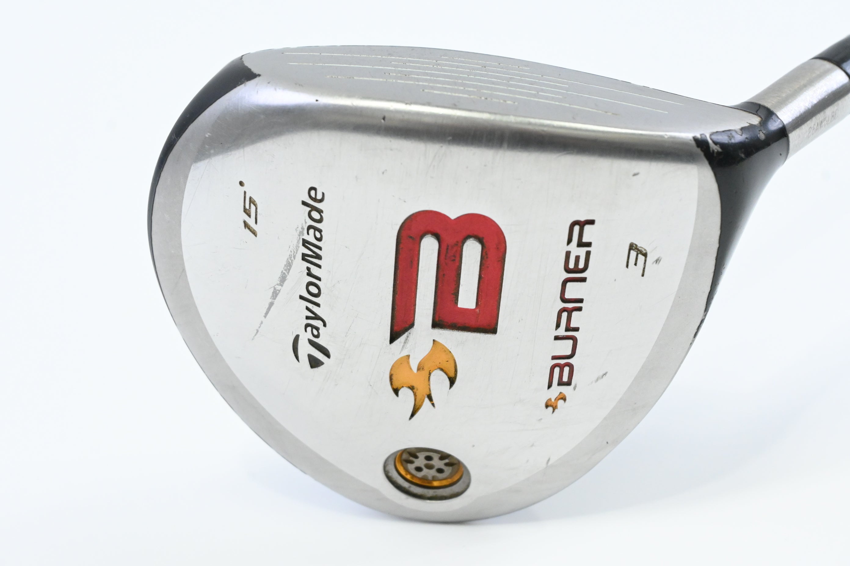 Taylormade Burner 2008 #3 Wood / 15 Degree / Regular Flex Taylormade Reax 49