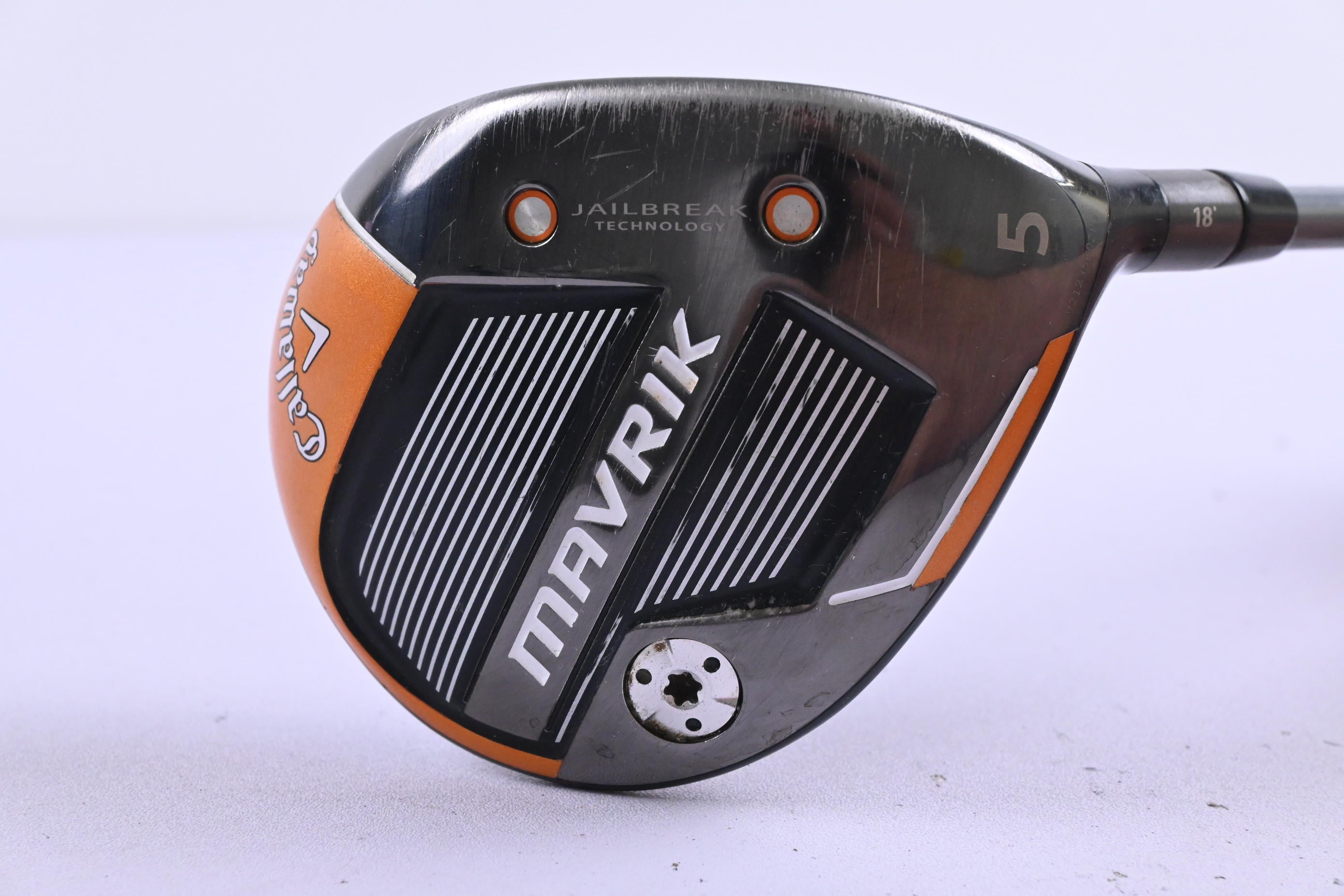 Callaway Mavrik #5 Wood / 18 Degree / Regular Flex HZRDUS T800 65 Shaft