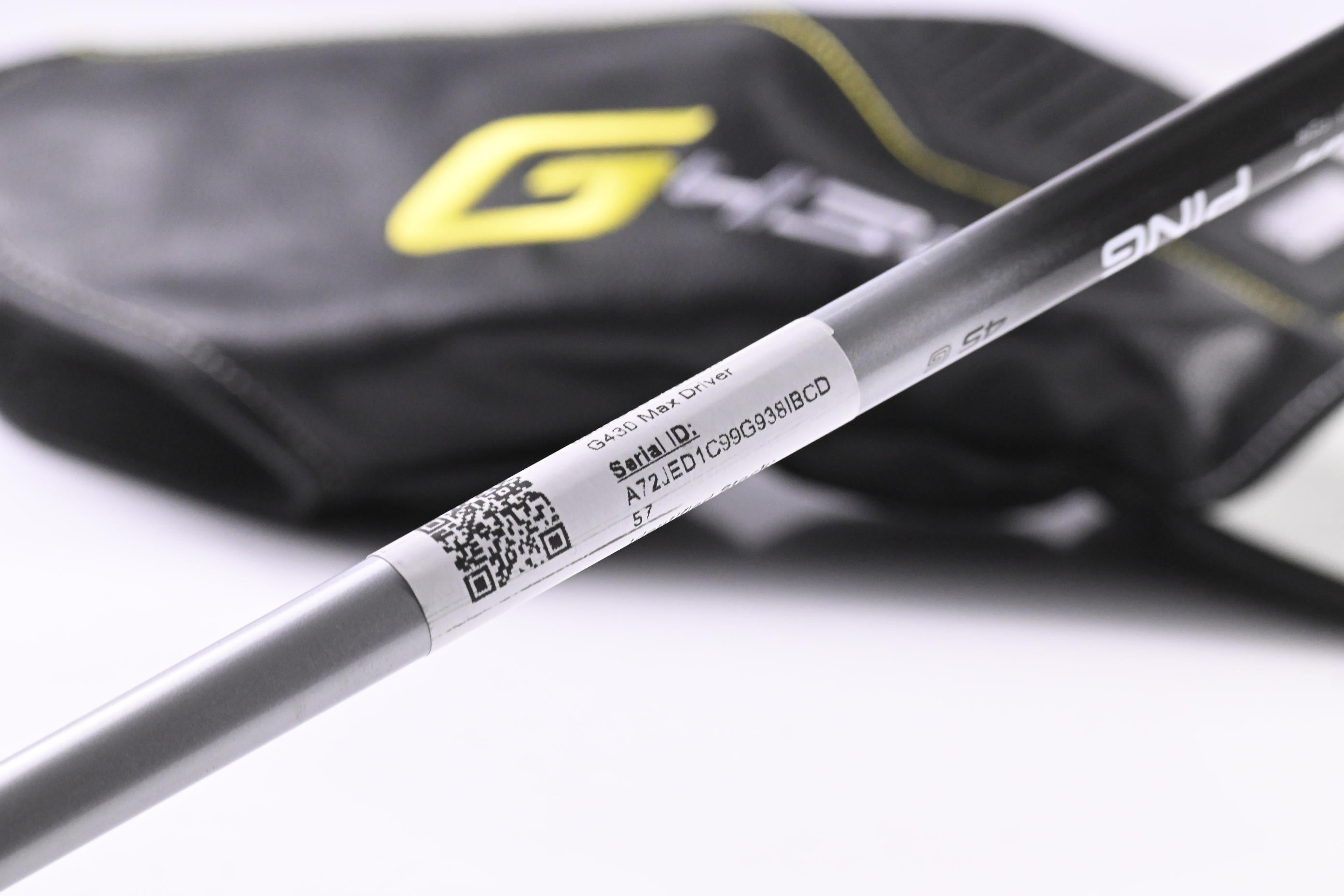 Left Hand Ping G430 Max Driver / 12 Degree / Senior Flex Ping Alta Quick 45