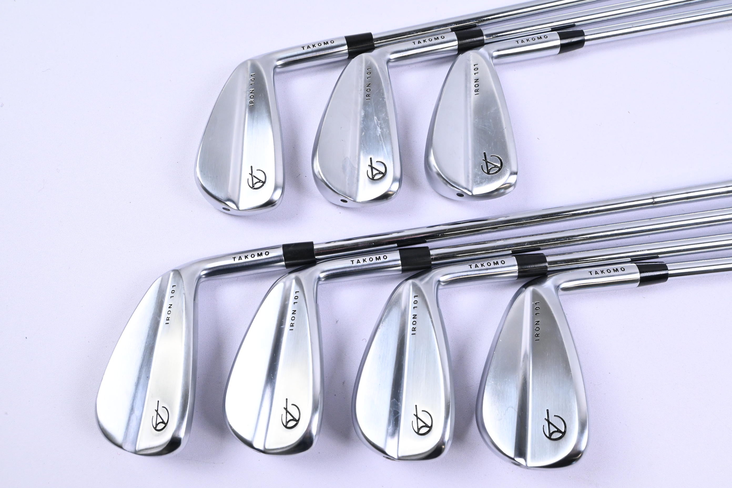 Takomo 101 Irons / 4-PW / Regular Flex KBS Tour Lite Shafts
