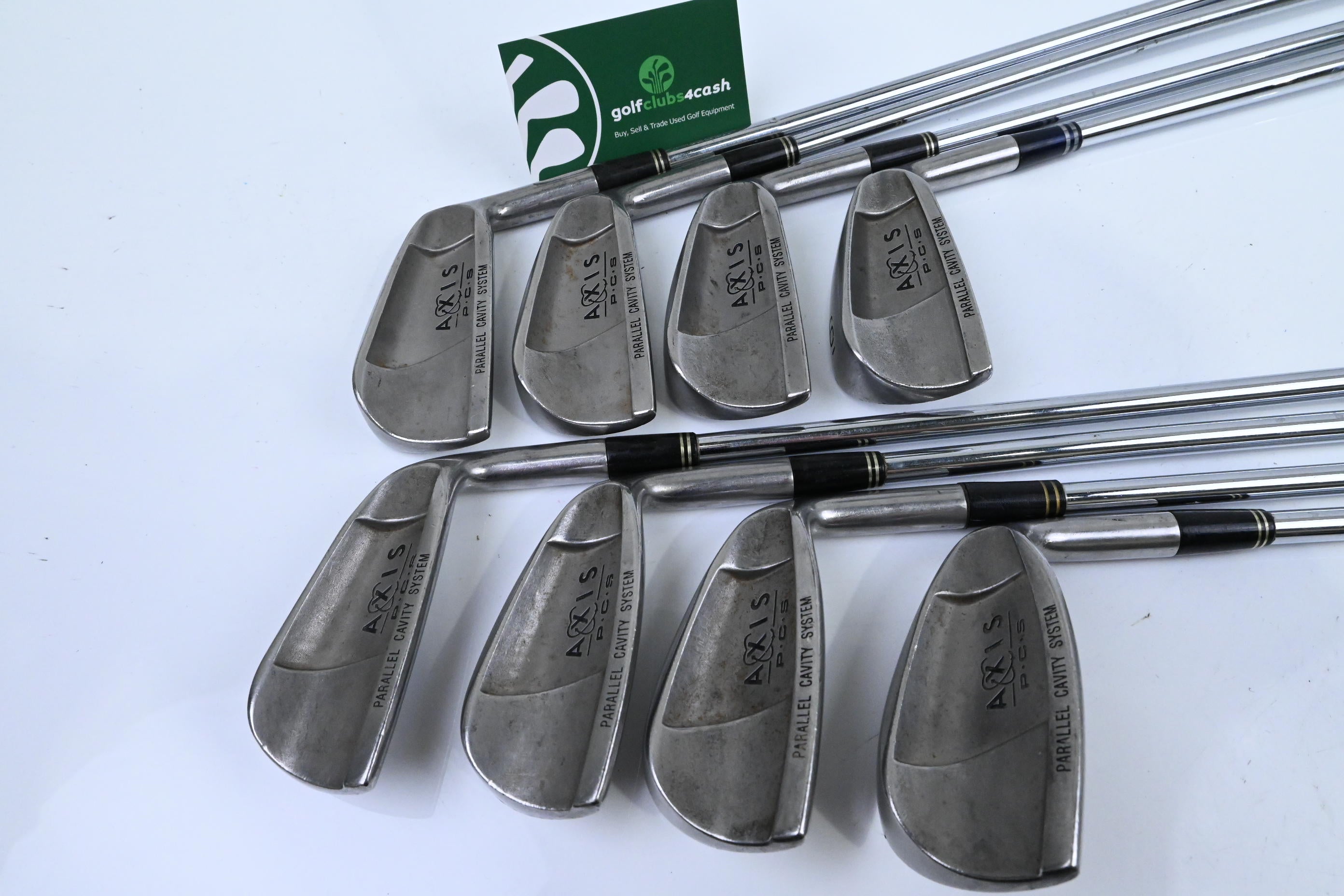 Mizuno Axis Irons / 3-9i+SW / Senior Flex Mizuno Axis Shafts