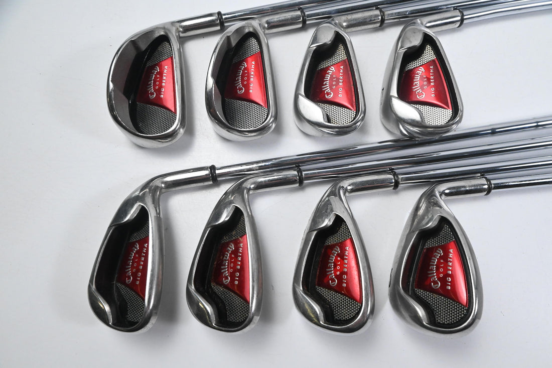 Callaway Big Bertha 2008 Irons / 4-PW+SW / Uniflex Callaway Big Bertha Shafts