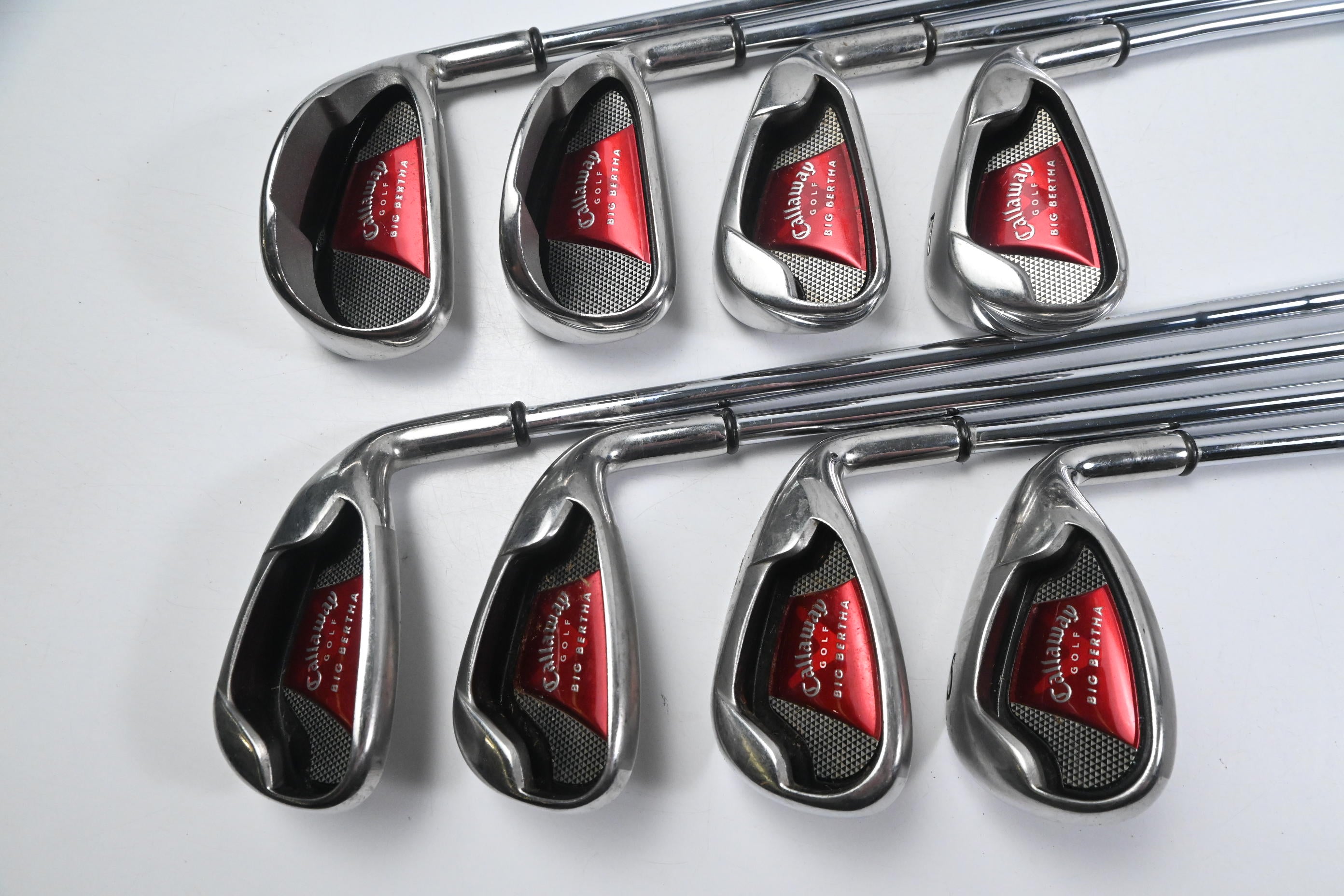Callaway Big Bertha 2008 Irons / 4-PW+SW / Uniflex Callaway Big Bertha Shafts