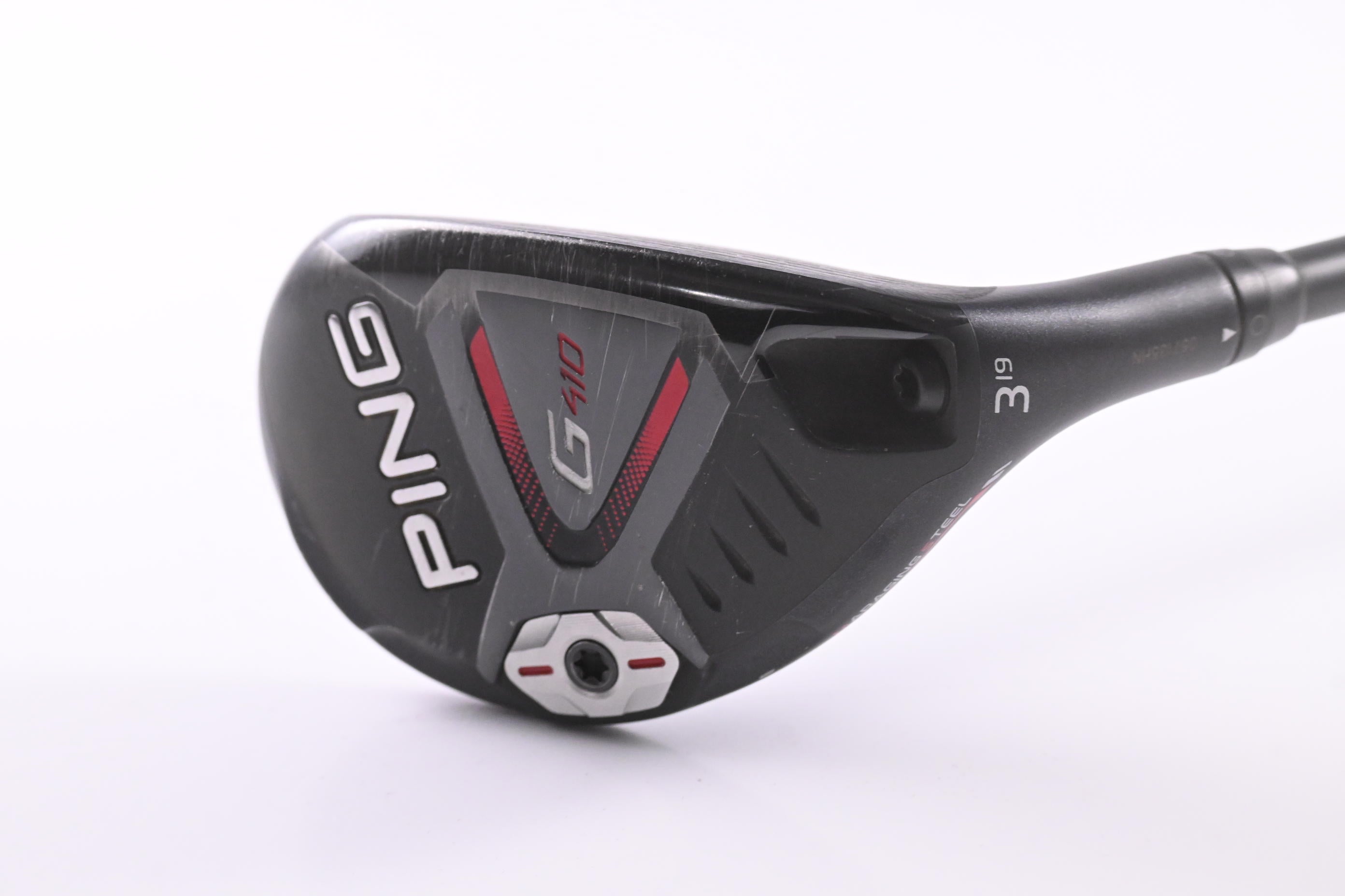 Ping G410 #3 Hybrid / 19 Degree / Stiff Flex Ping Alta CB Red 70 Shaft