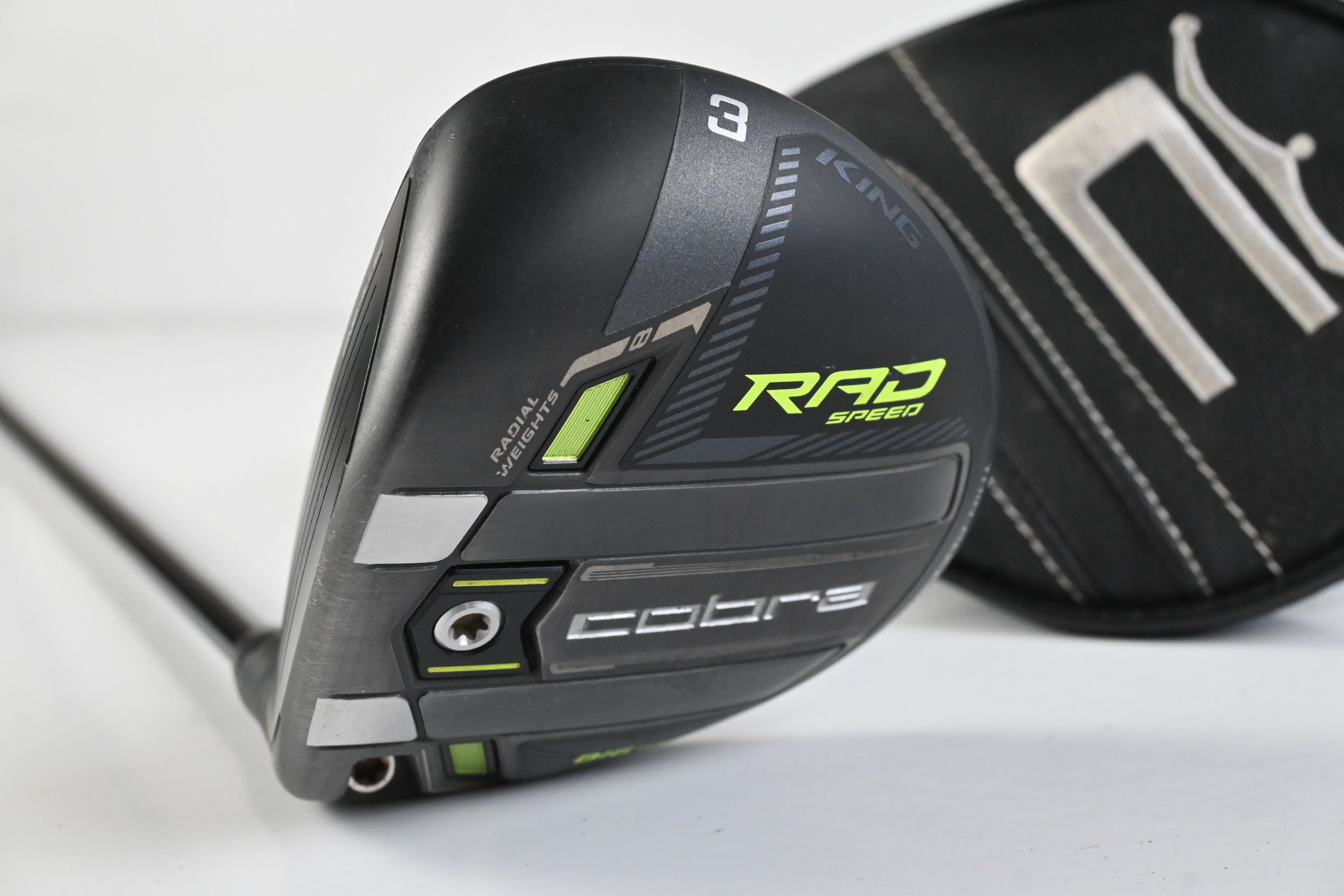 Left Hand Cobra King Radspeed Big Tour #3 Wood / 14.5 Degree / Regular Flex Atmos