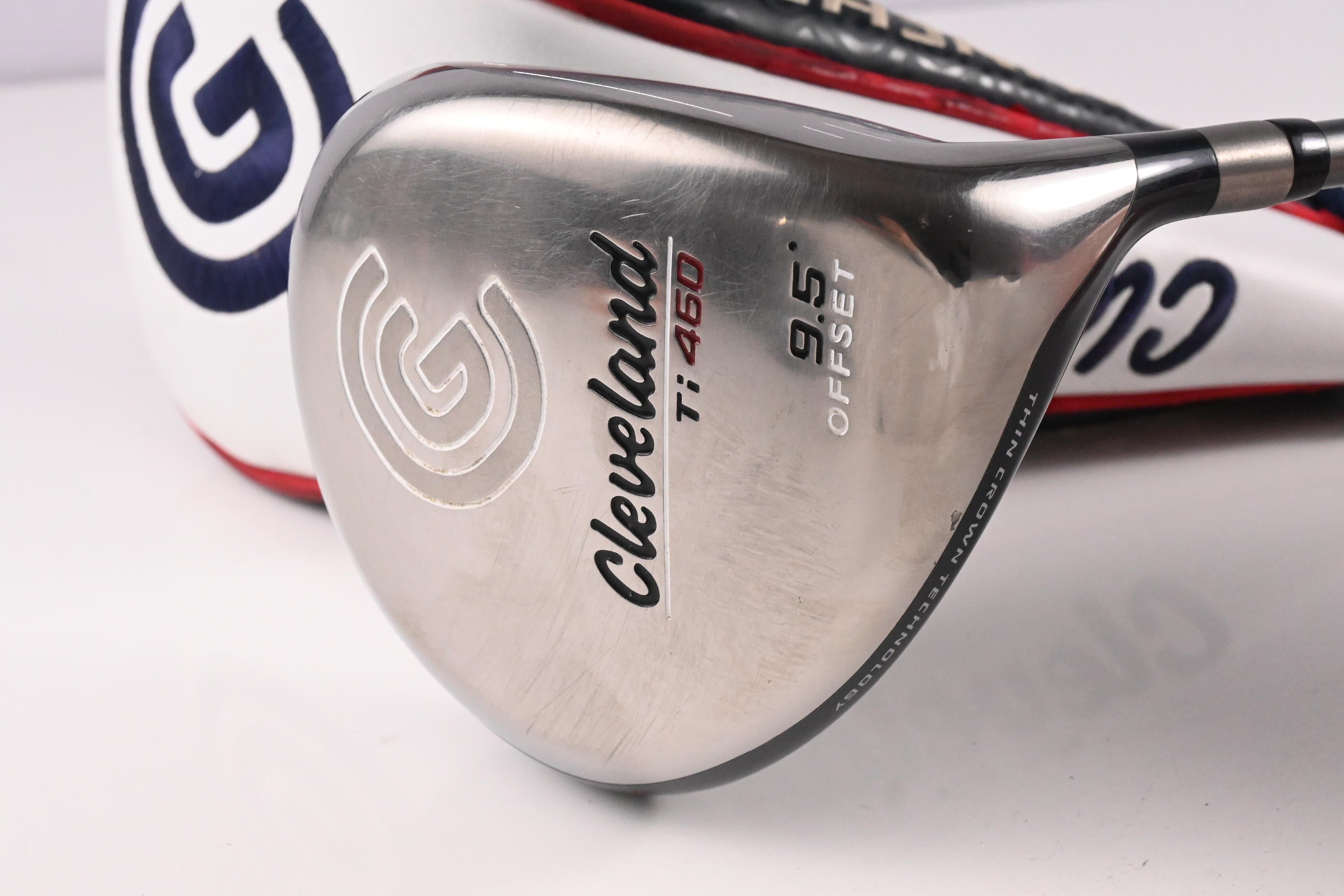 Cleveland Launcher Ti 460 Driver / 9.5 Degree / Stiff Flex Launcher 65 Shaft