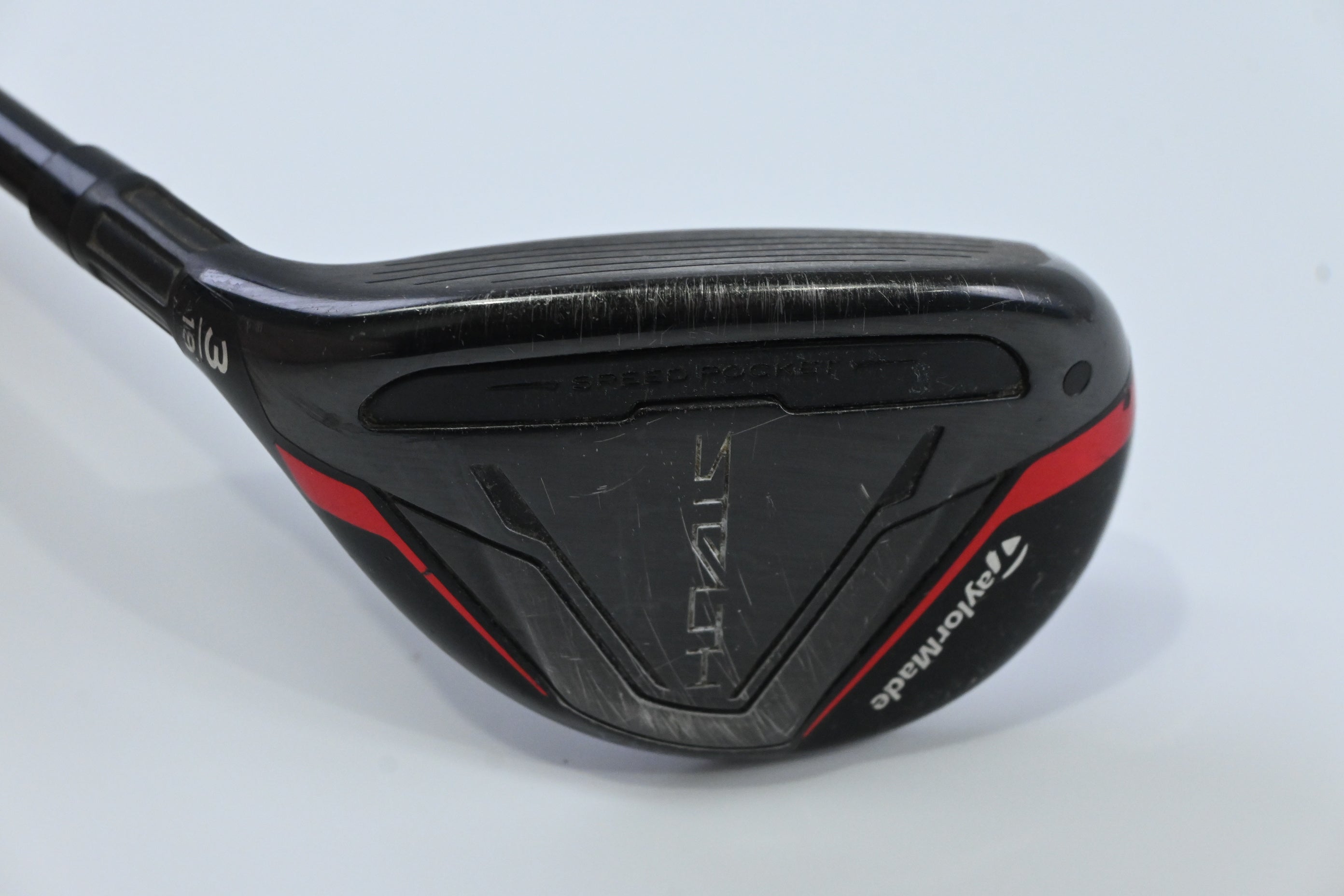 Left Hand Taylormade Stealth #3 Hybrid / 19 Degree / Stiff Flex Fujikura Ventus