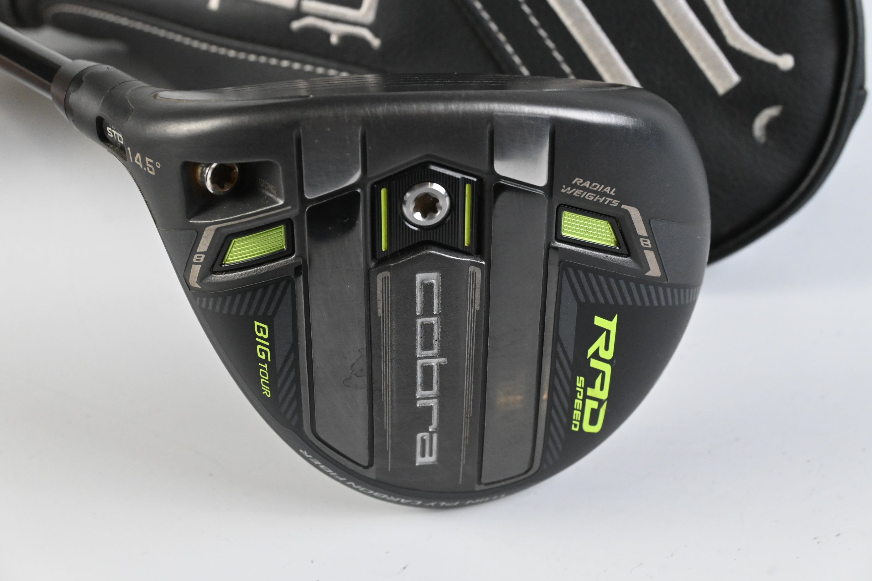 Left Hand Cobra King Radspeed Big Tour #3 Wood / 14.5 Degree / Regular Flex Atmos