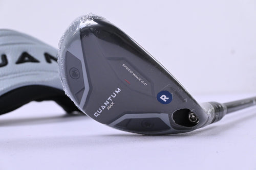 Callaway Quantum Max #5 Hybrid / 24 Degree / Regular Flex Denali Frost Silver 60