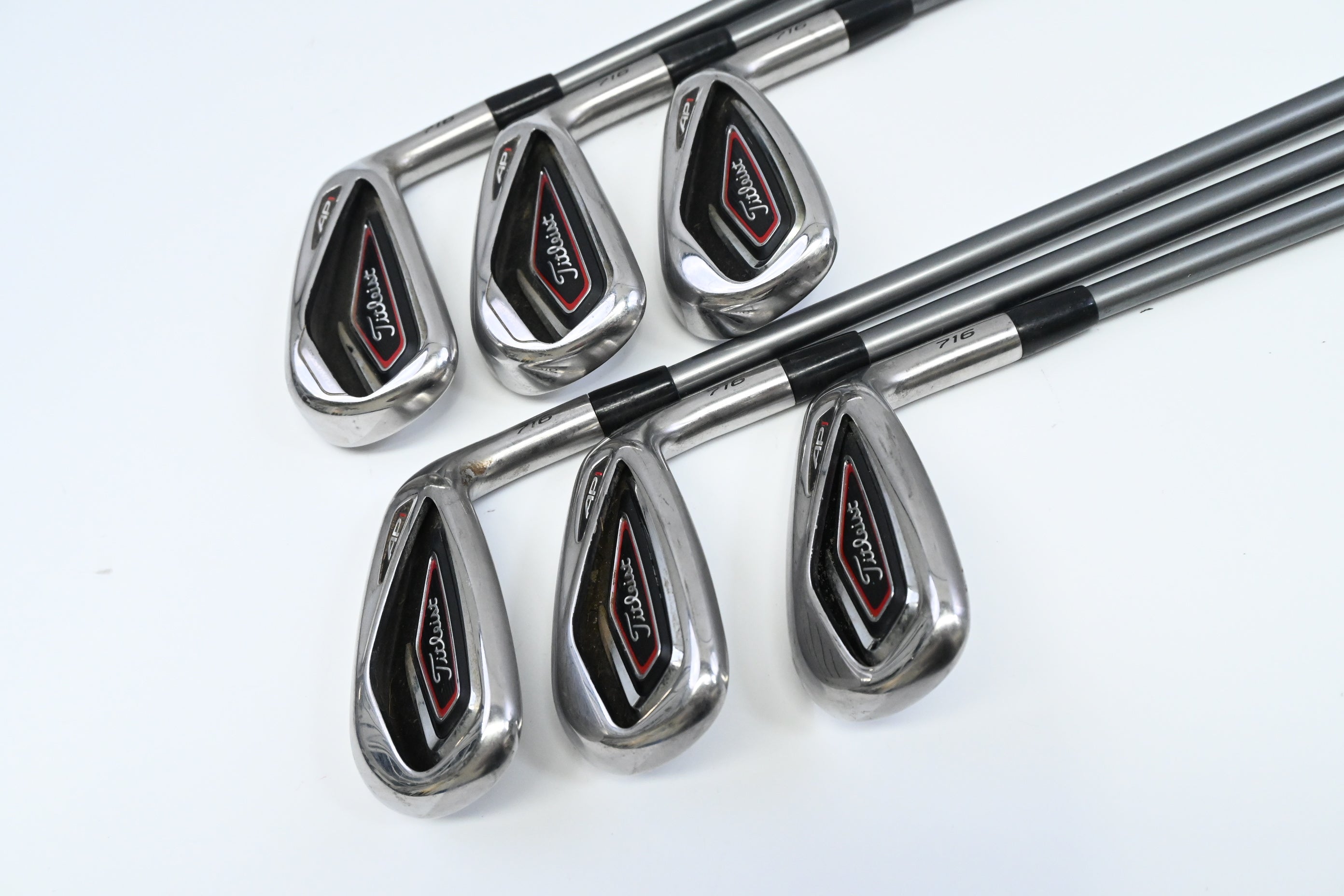 Titleist 716 AP1 Irons / 6-PW+GW / Regular Flex Kuro Kage 65 Shafts