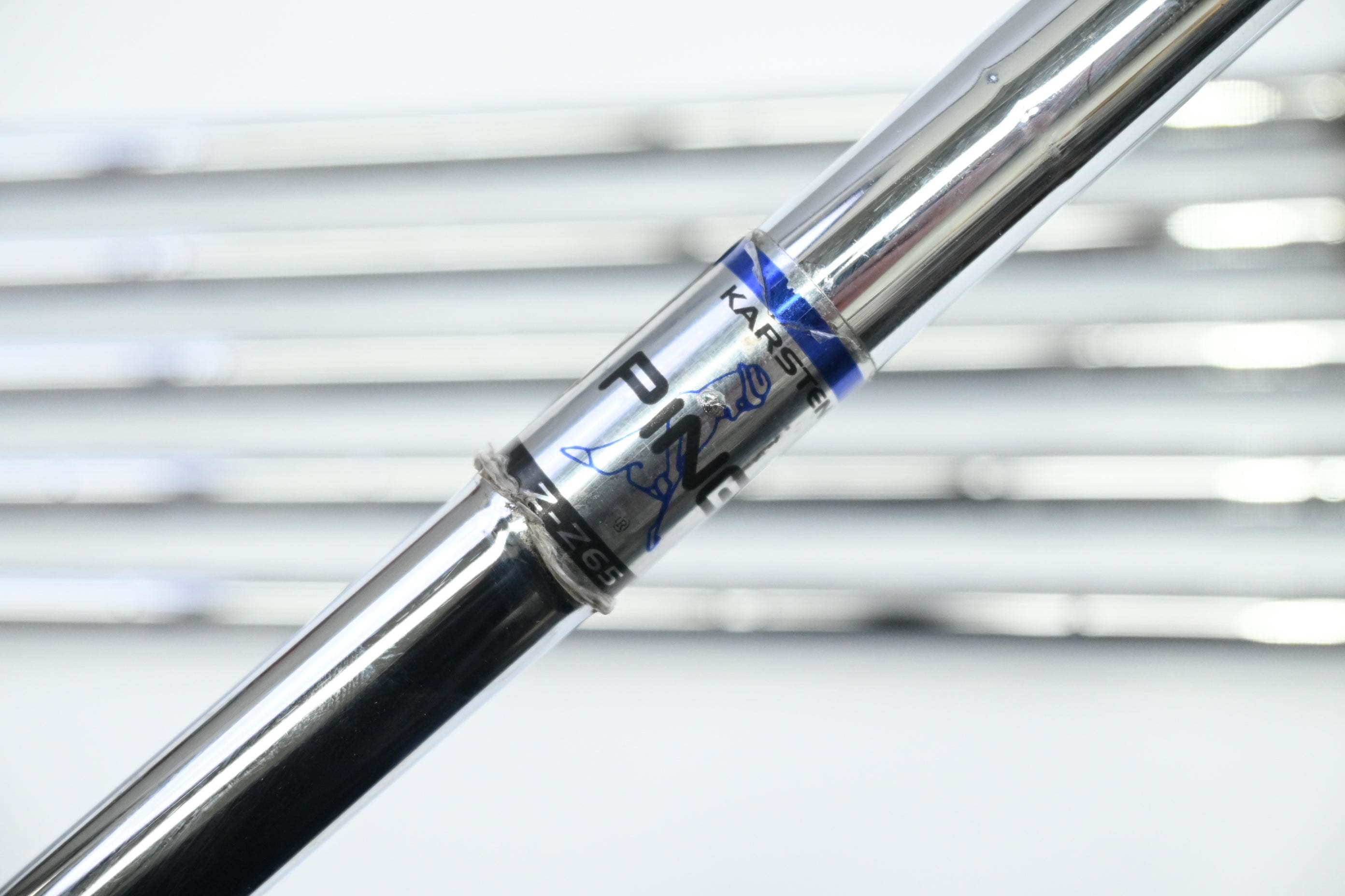 Ping S55 Irons / 5-PW / White Dot / Stiff Flex Ping Z-Z65 Shaft