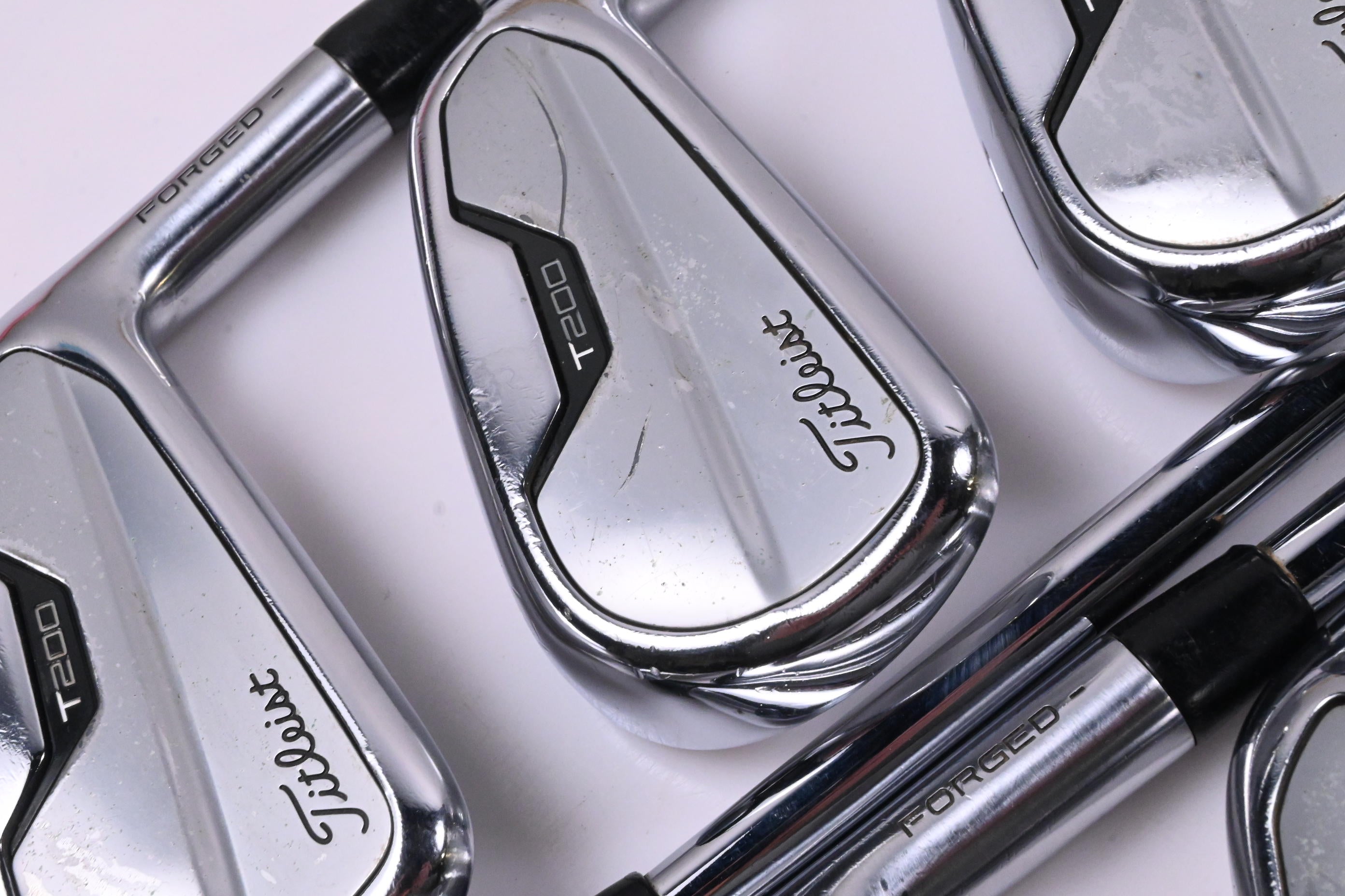Titleist T200 2021 Irons / 5-PW+48° / Stiff Flex AMT Black S300 Shafts