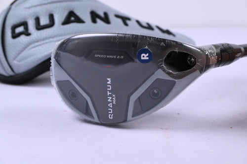 Callaway Quantum Max #5 Hybrid / 24 Degree / Regular Flex Denali Frost Silver 60