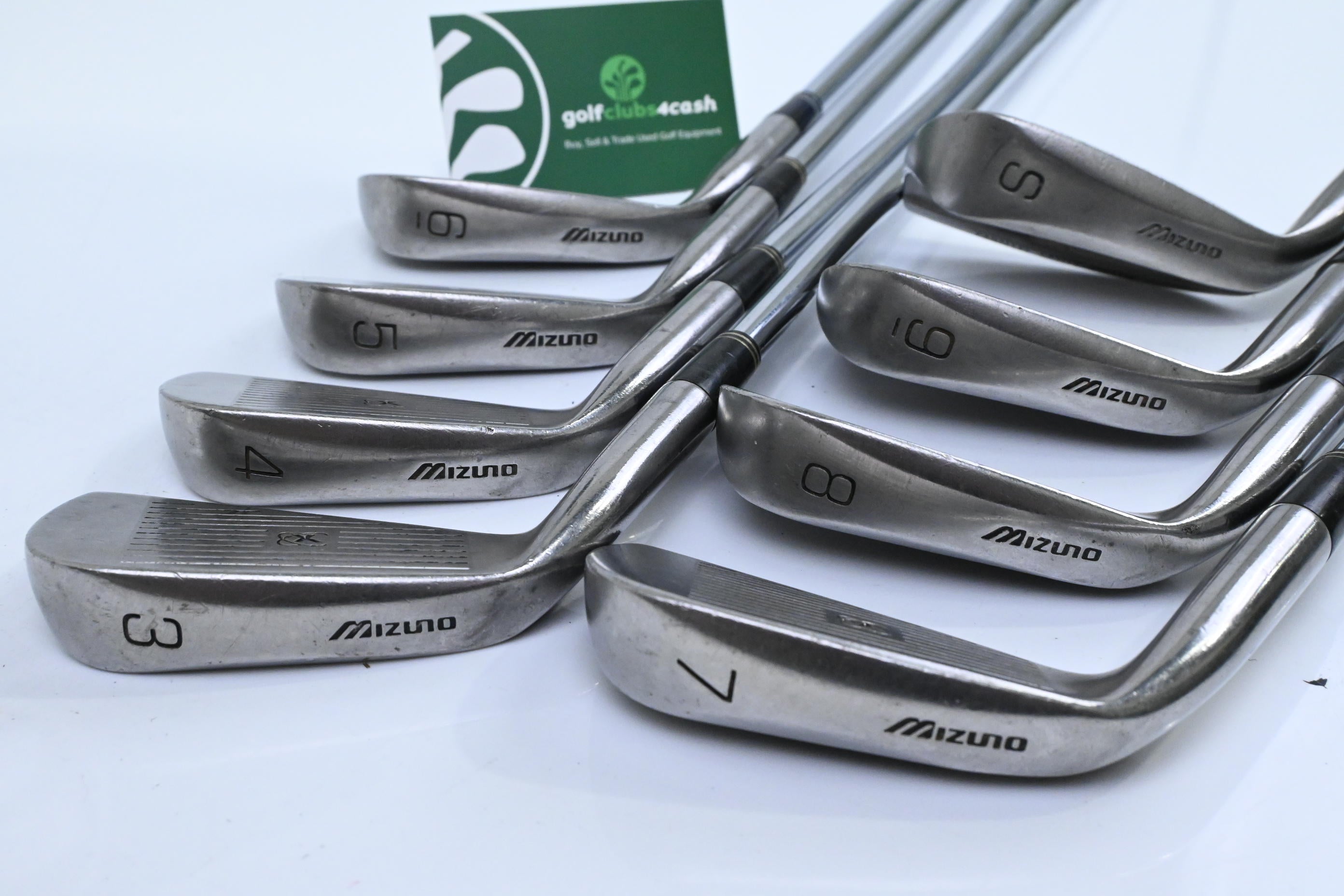 Mizuno Axis Irons / 3-9i+SW / Senior Flex Mizuno Axis Shafts