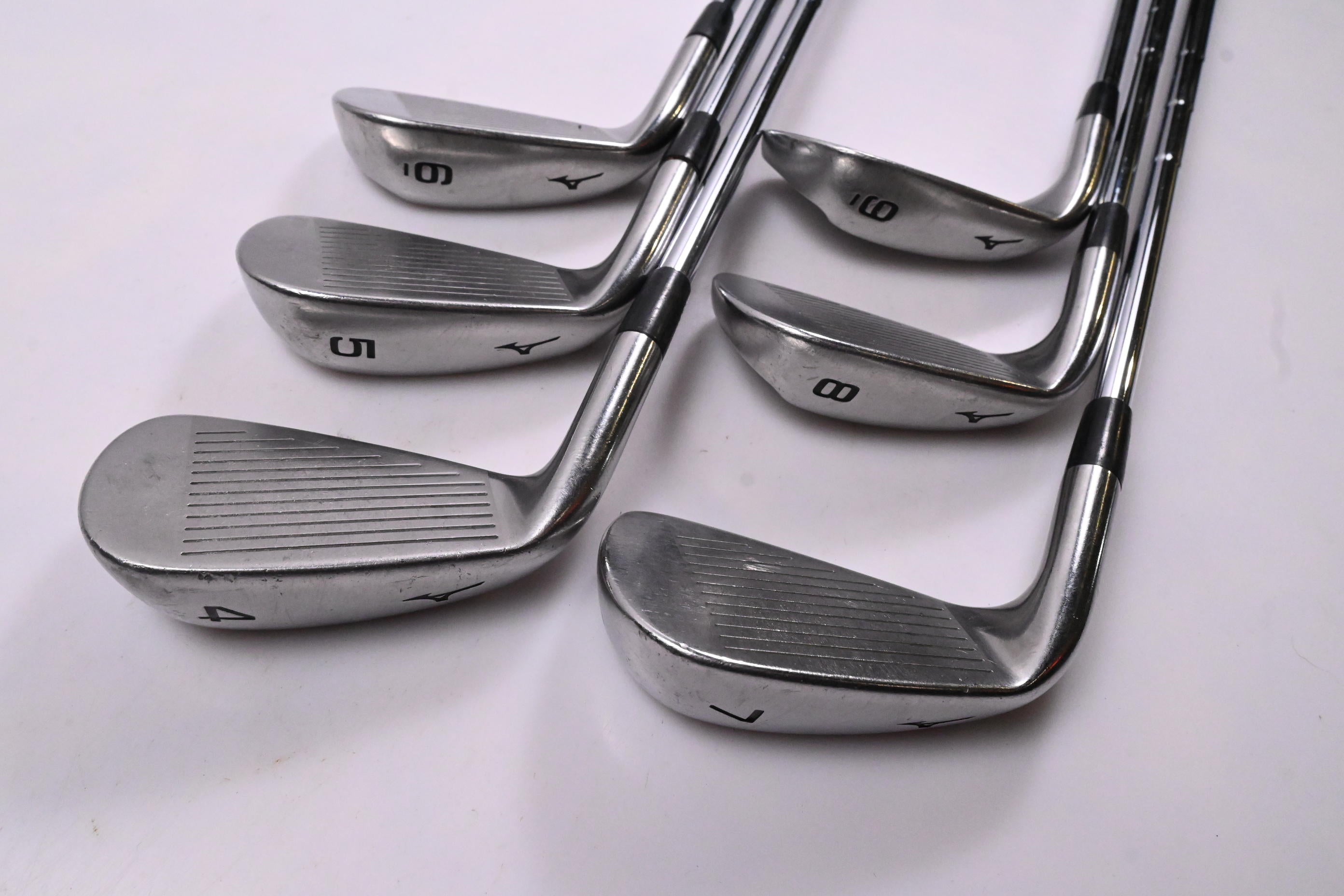 Mizuno MX-100 Irons / 4-9i / Stiff Flex Steel Shafts