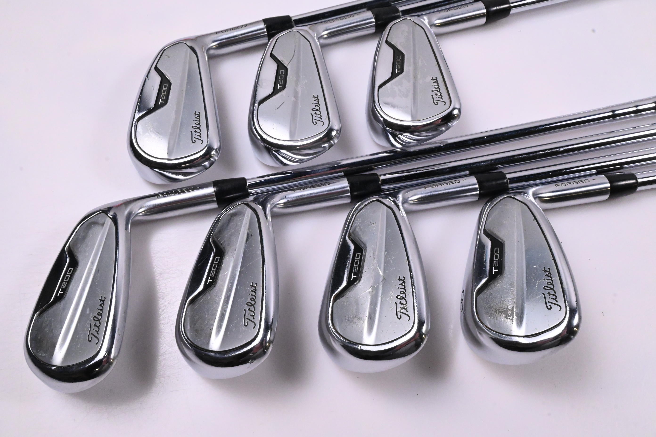 Titleist T200 2021 Irons / 5-PW+48° / Stiff Flex AMT Black S300 Shafts