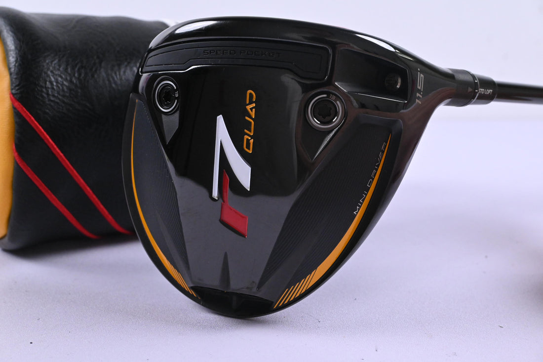 Taylormade R7 Quad Mini Driver / 11.5 Degree / Stiff Flex Fujikura Speeder 6