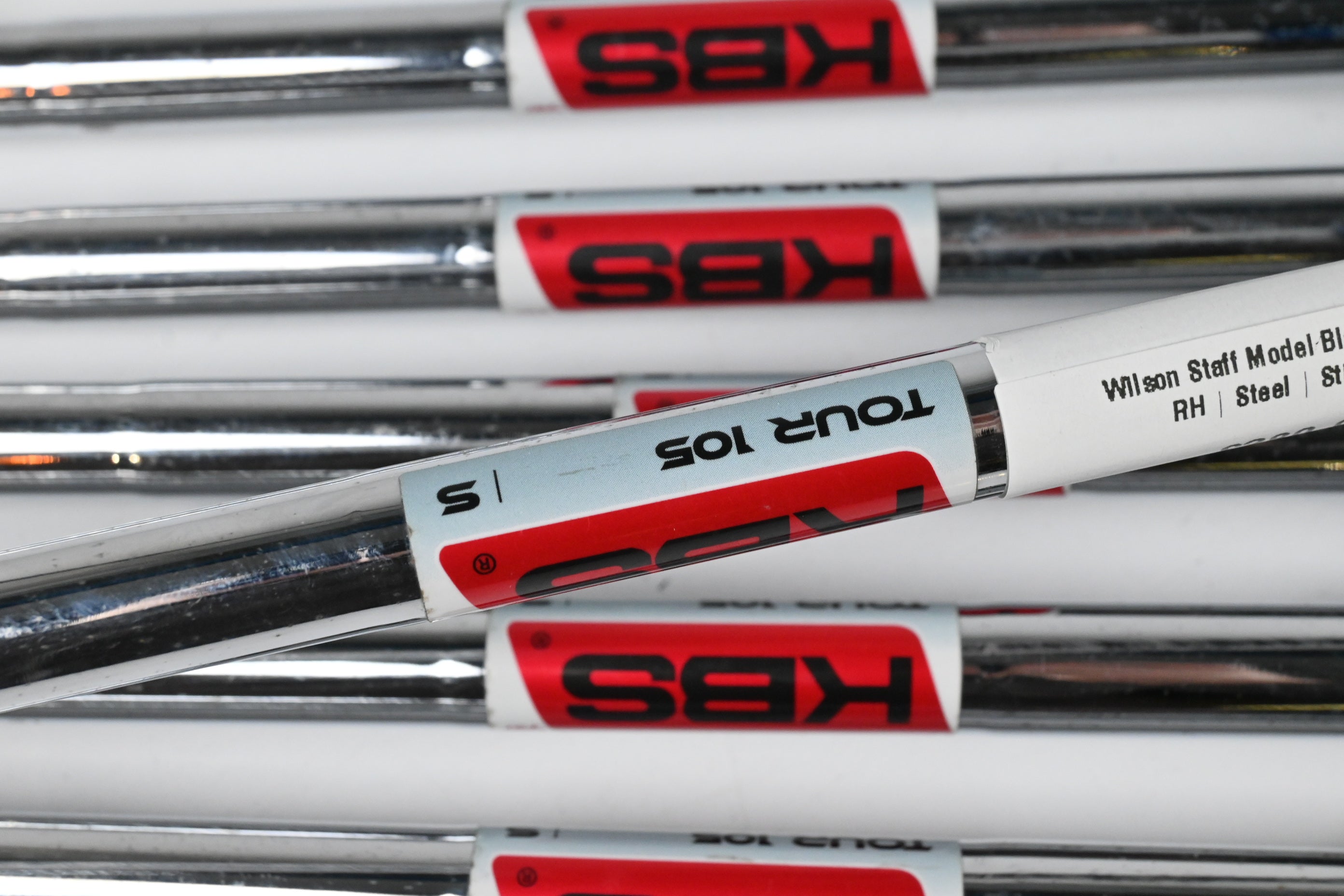 Wilson Staff Model Blade 2019 Irons / 5-PW / Stiff Flex KBS Tour 105 Shaft