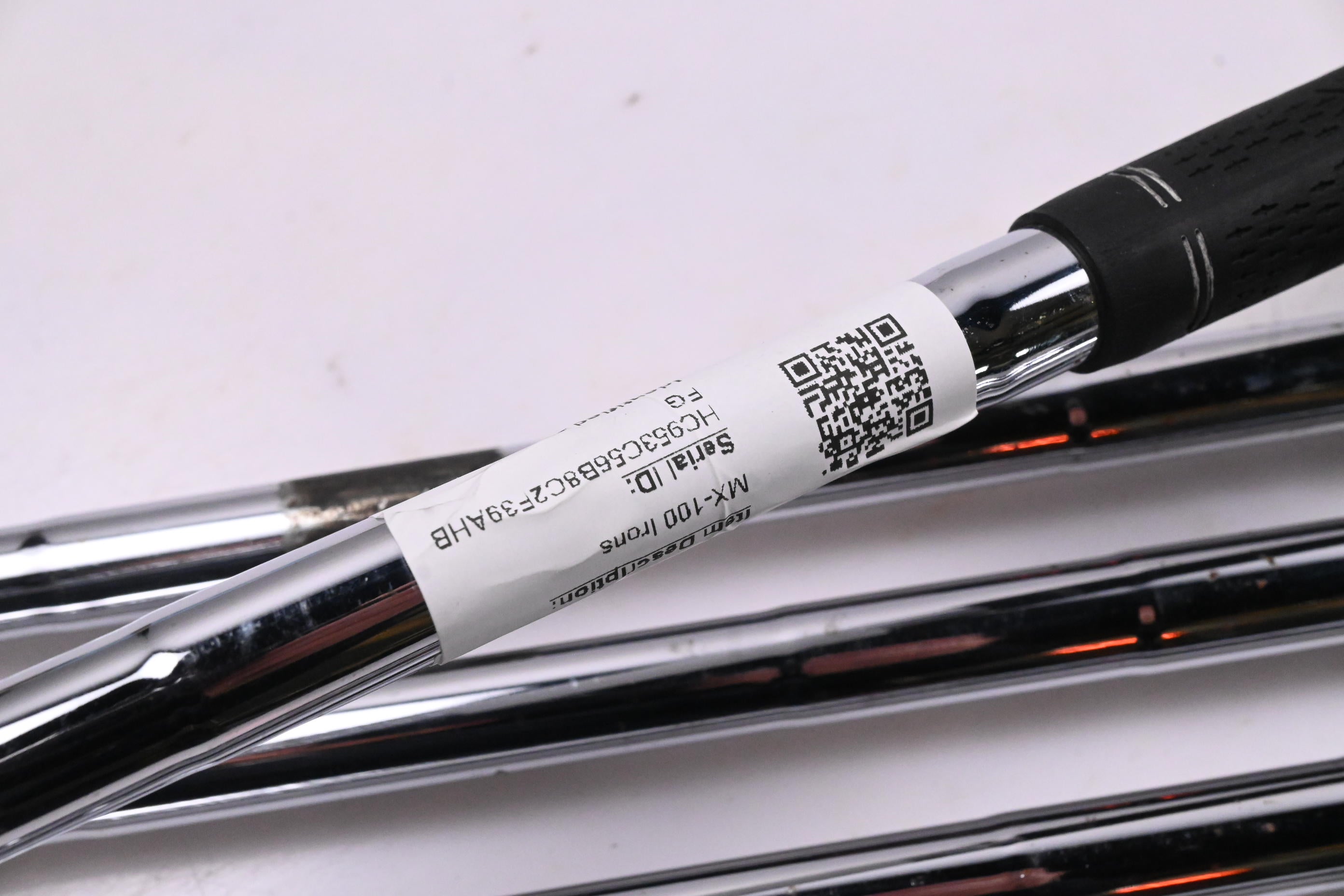 Mizuno MX-100 Irons / 4-9i / Stiff Flex Steel Shafts