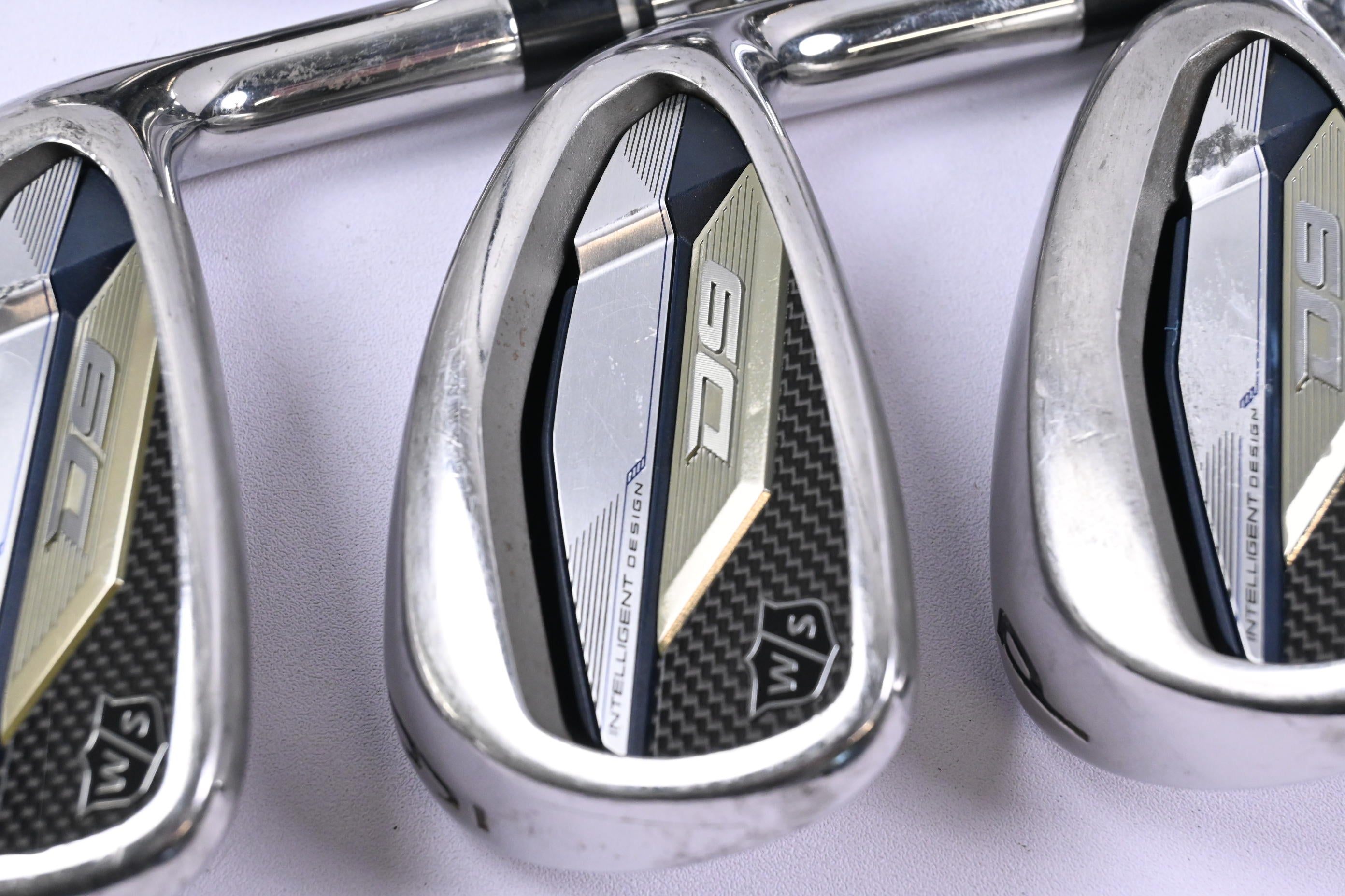 Wilson D9 Irons / 5-PW+GW / Regular Flex KBS Max Ultralite Shafts