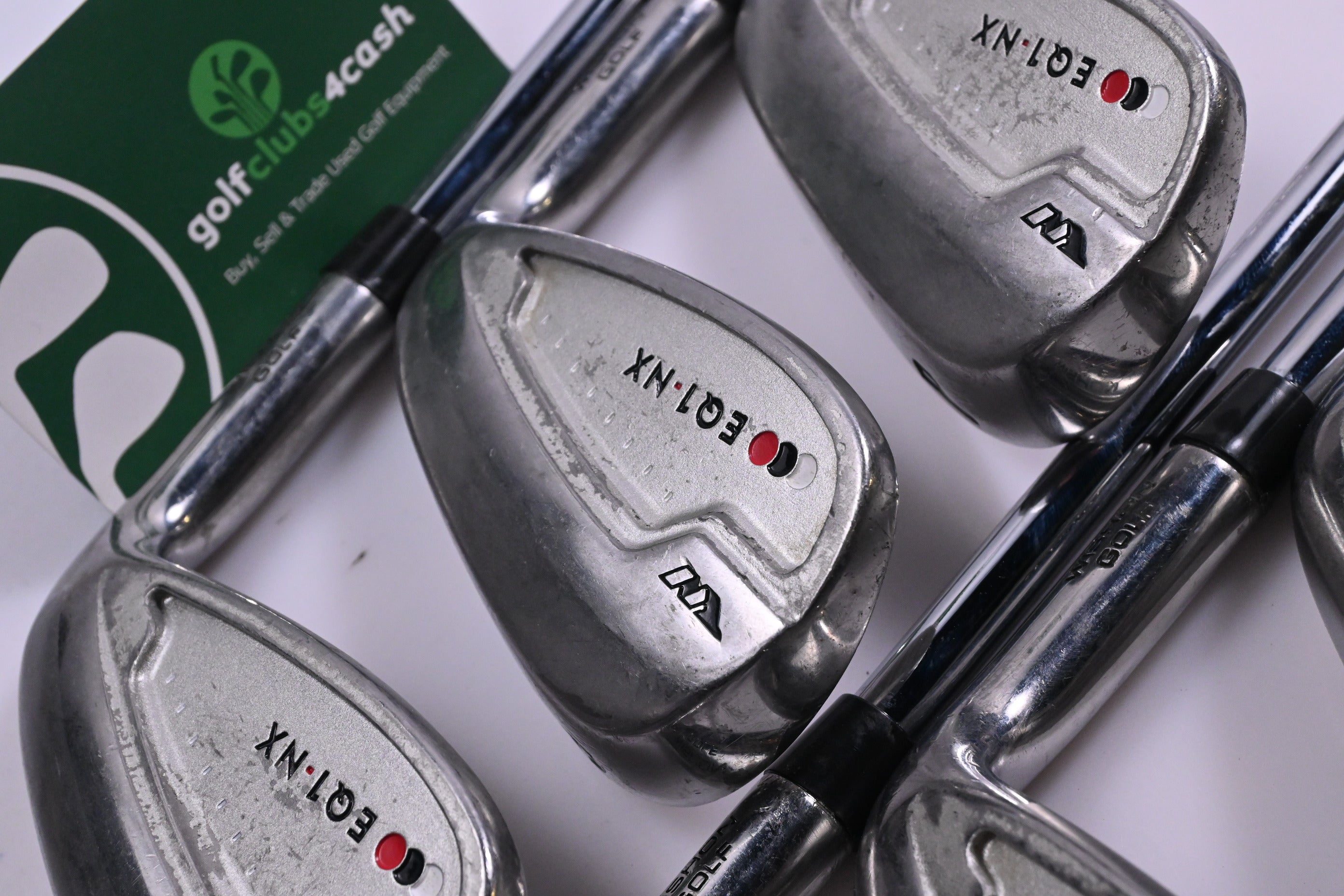 Wishon EQ1-NX Irons / 8-PW+GW+SW+LW / Regular Flex Apollo Shafts