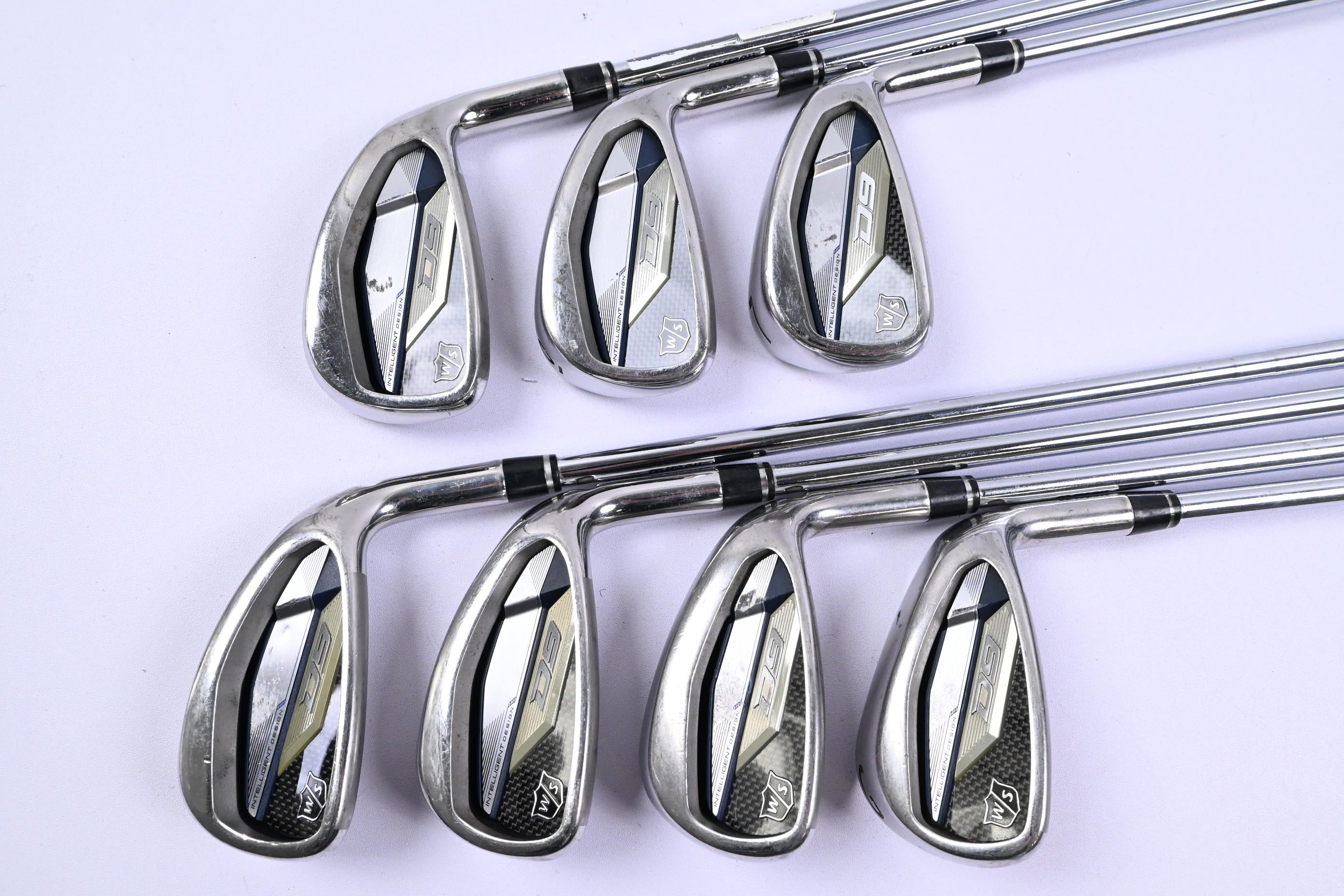 Wilson D9 Irons / 5-PW+GW / Regular Flex KBS Max Ultralite Shafts