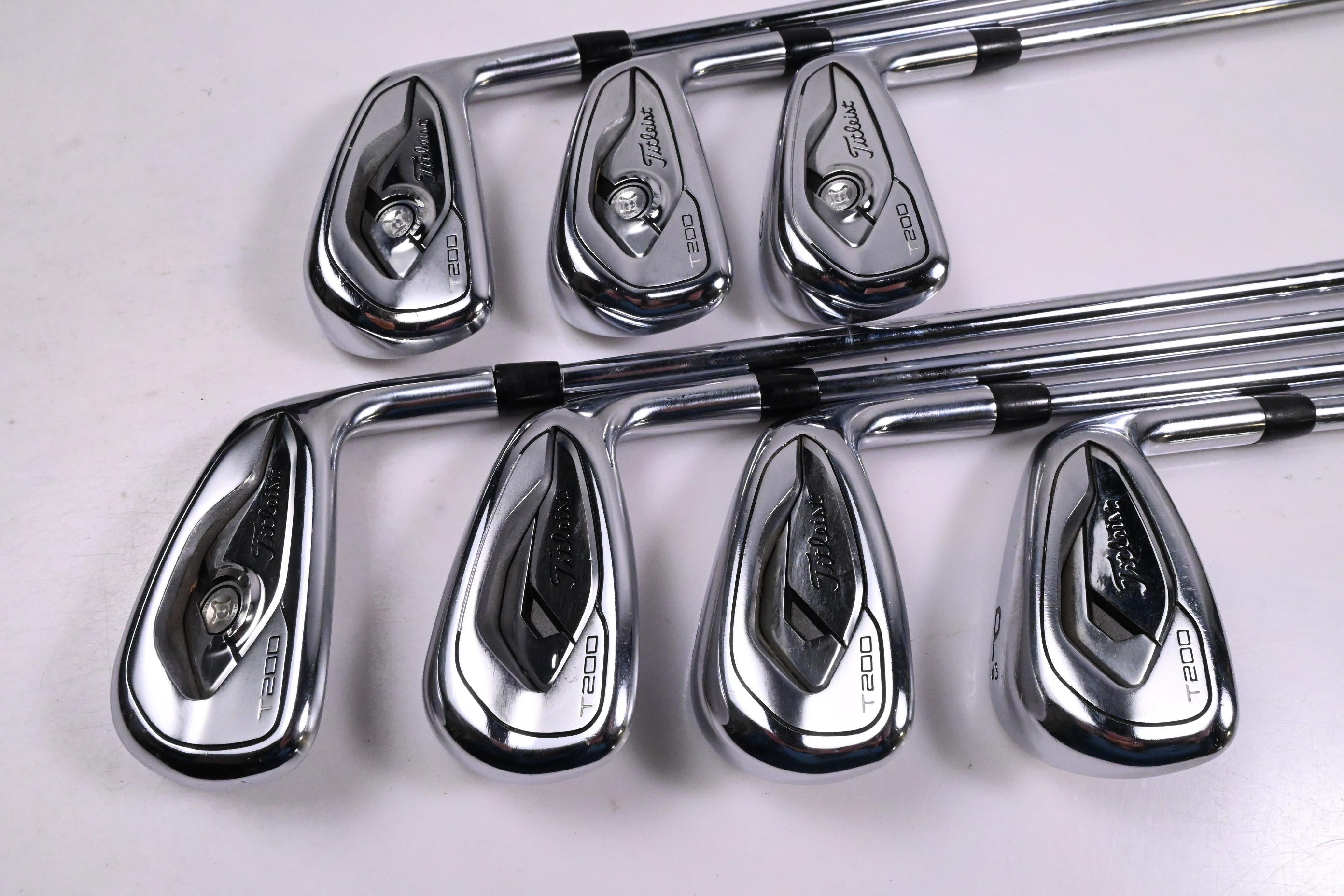 Titleist T200 2019 Irons / 4-PW / Stiff Flex AMT Red S300 Shafts