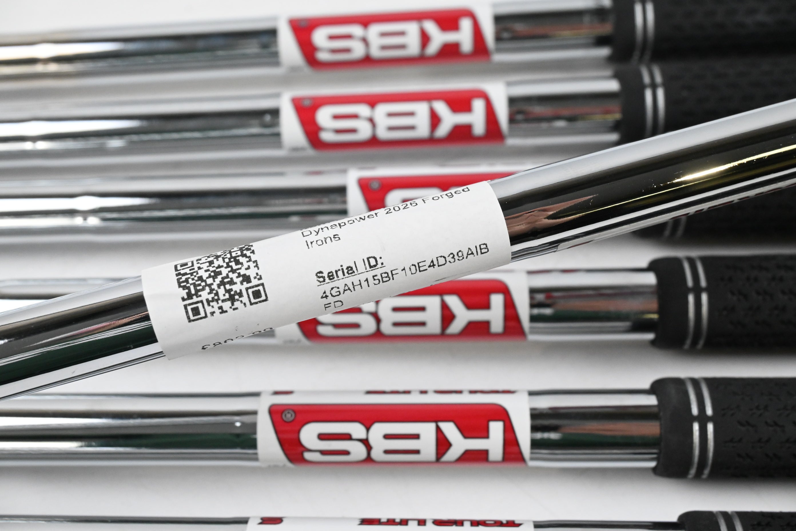 Wilson Dynapower 2026 Forged Irons / 4-PW / Stiff Flex KBS Tour Lite Shafts