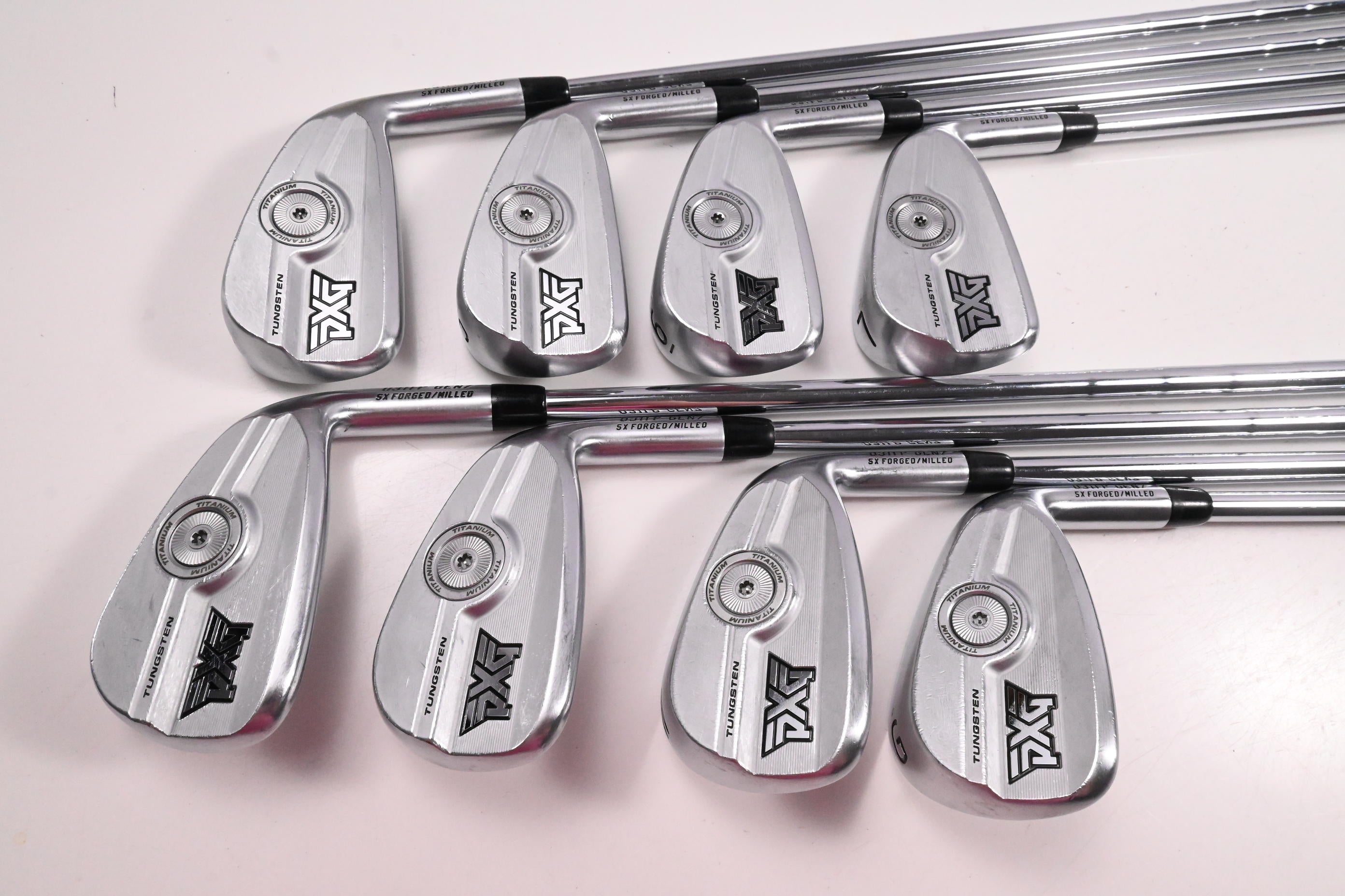 PXG 0311 P Gen7 Irons / 4-PW+GW / Stiff Flex N.S.Pro Modus3 Tour 105 Shafts