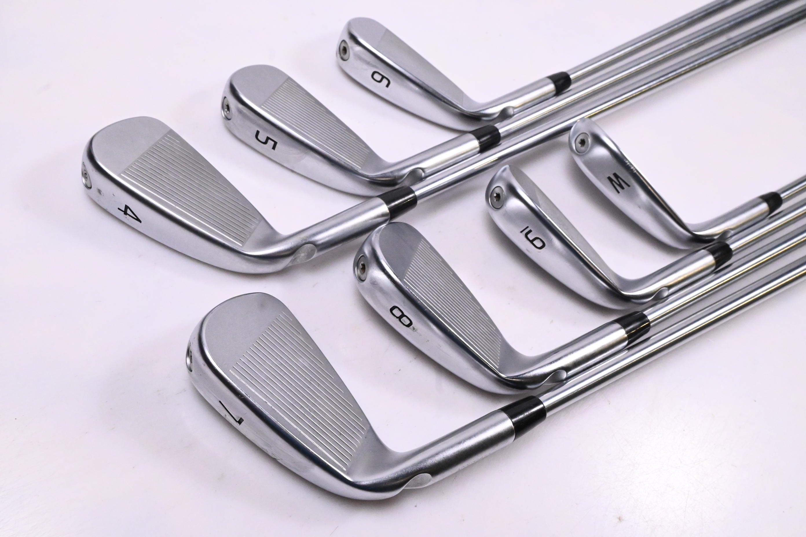 Ping i230 Irons / 4-PW / Orange Dot / Stiff Flex Project X Precision Shafts