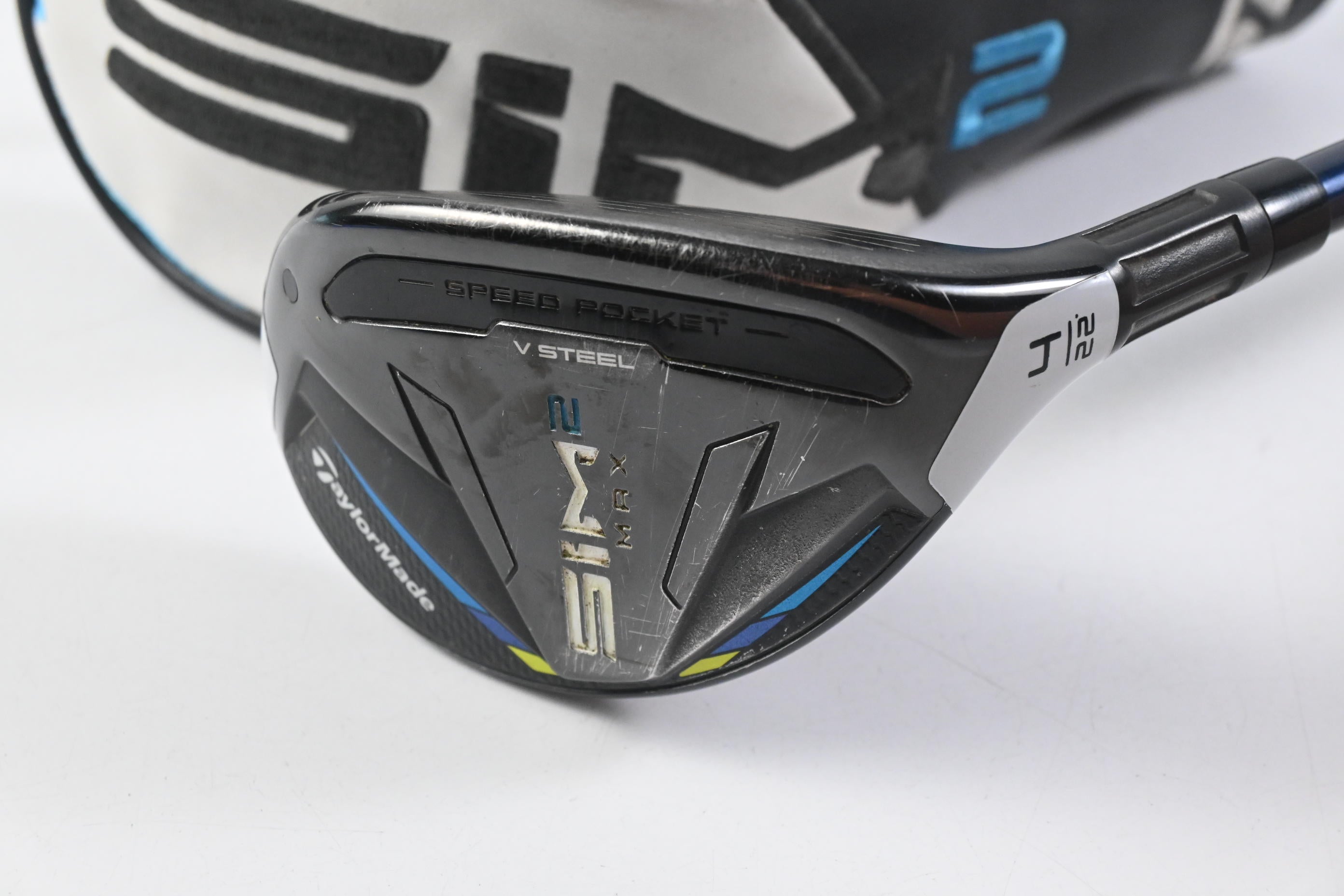 Taylormade SIM2 Max #4 Hybrid / 22 Degree / Senior Flex Ventus Blue 5 Shaft