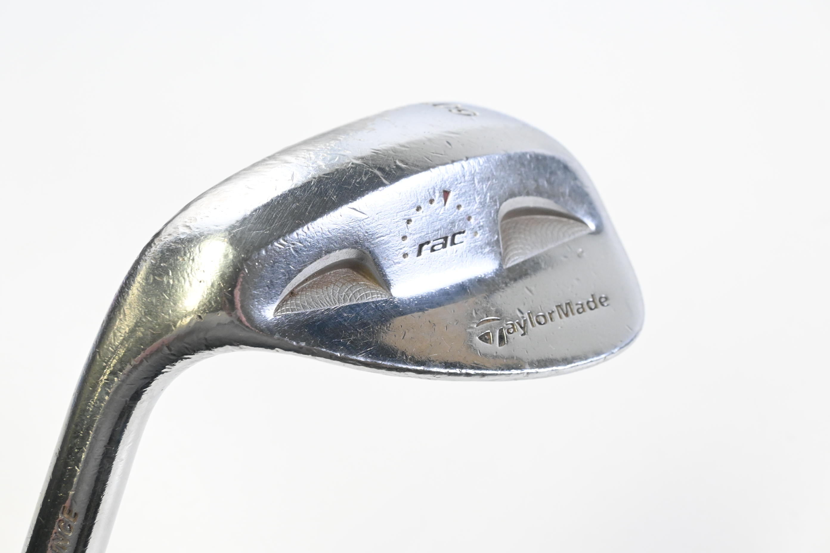 Left Hand Taylormade RAC Chrome Lob Wedge / 60 Degree / Wedge Flex RAC Shaft