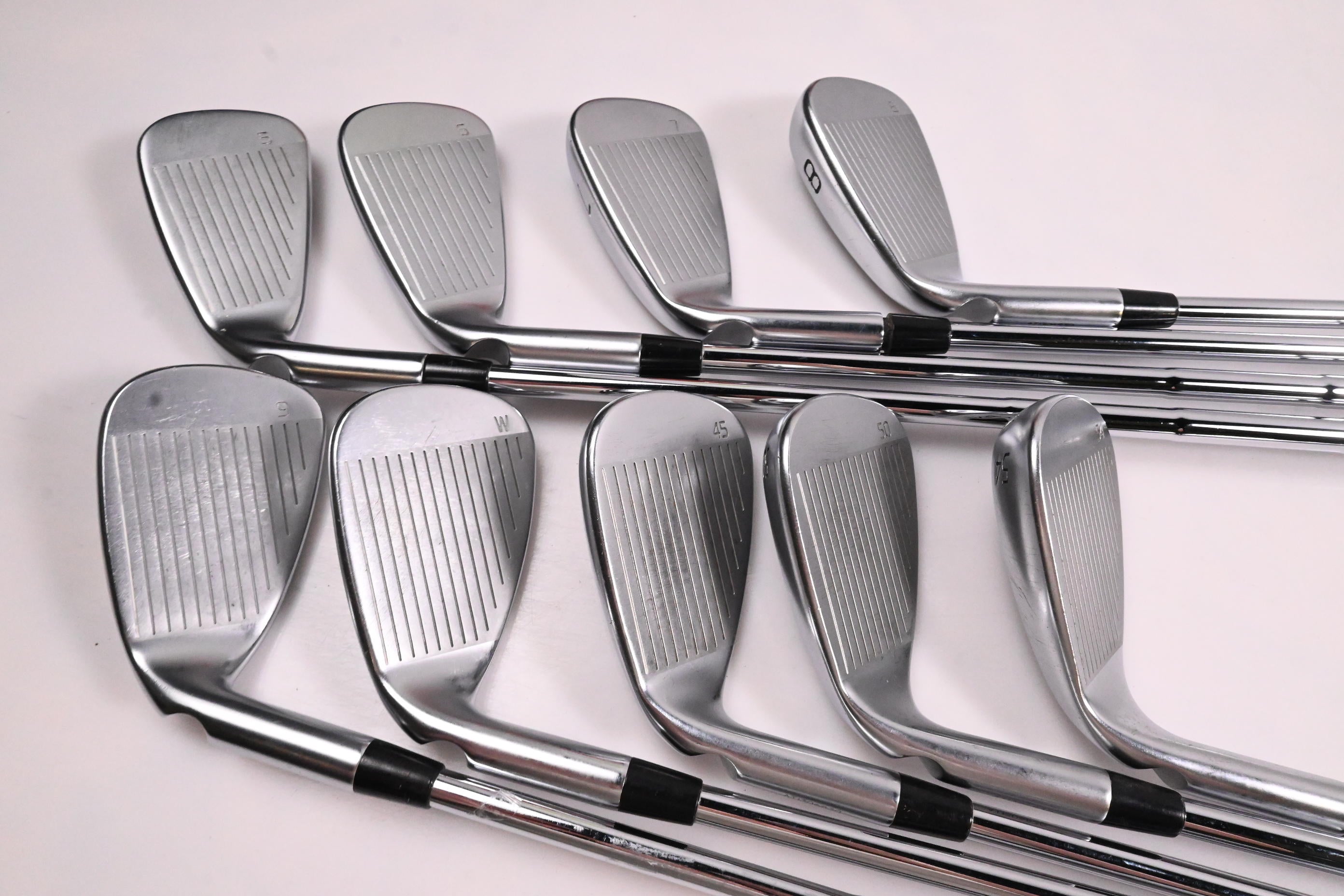 Ping G430 Irons / 5-PW+45°+50°+54° / Red Dot / Stiff Flex Dynamic Gold Mid 100