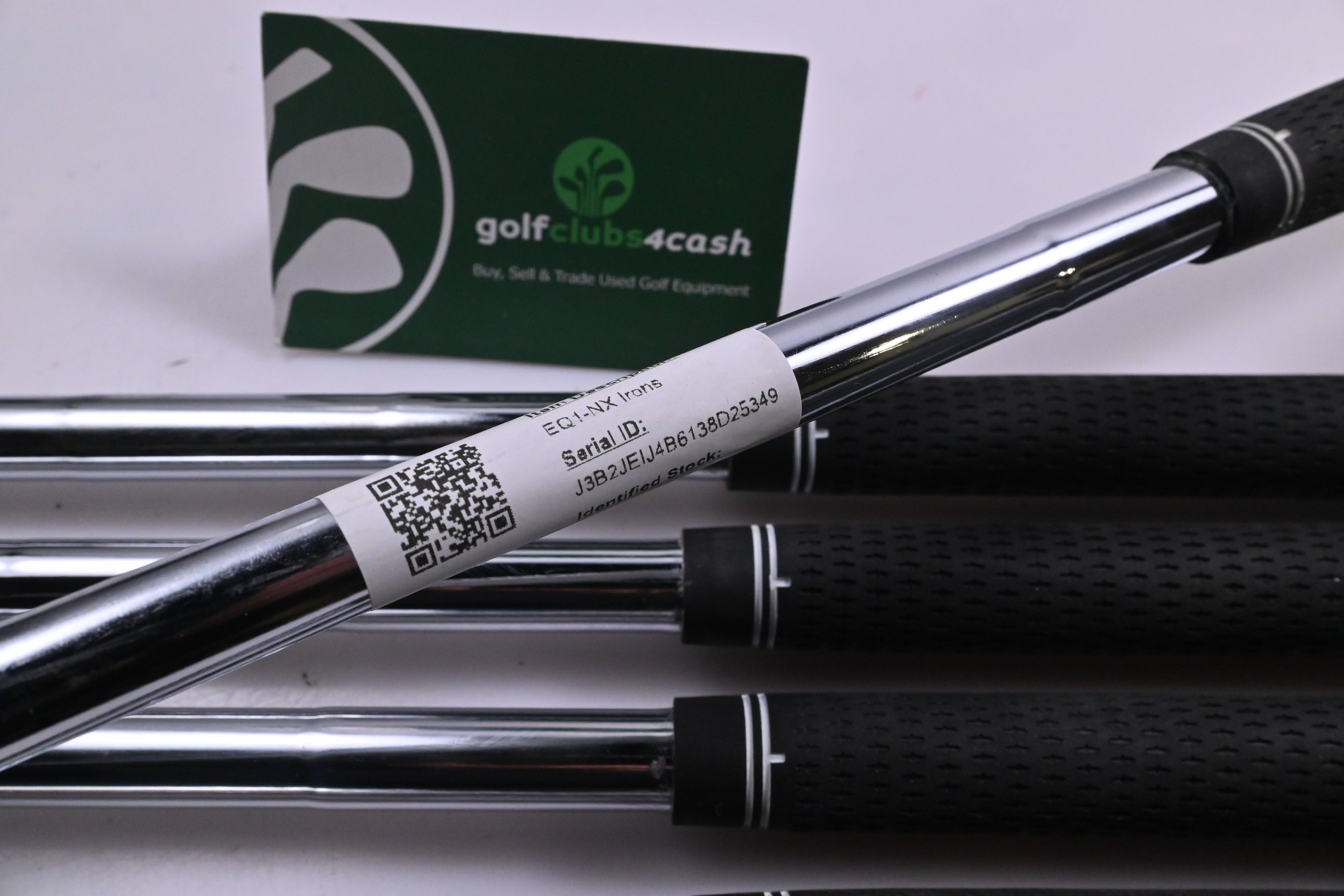 Wishon EQ1-NX Irons / 8-PW+GW+SW+LW / Regular Flex Apollo Shafts