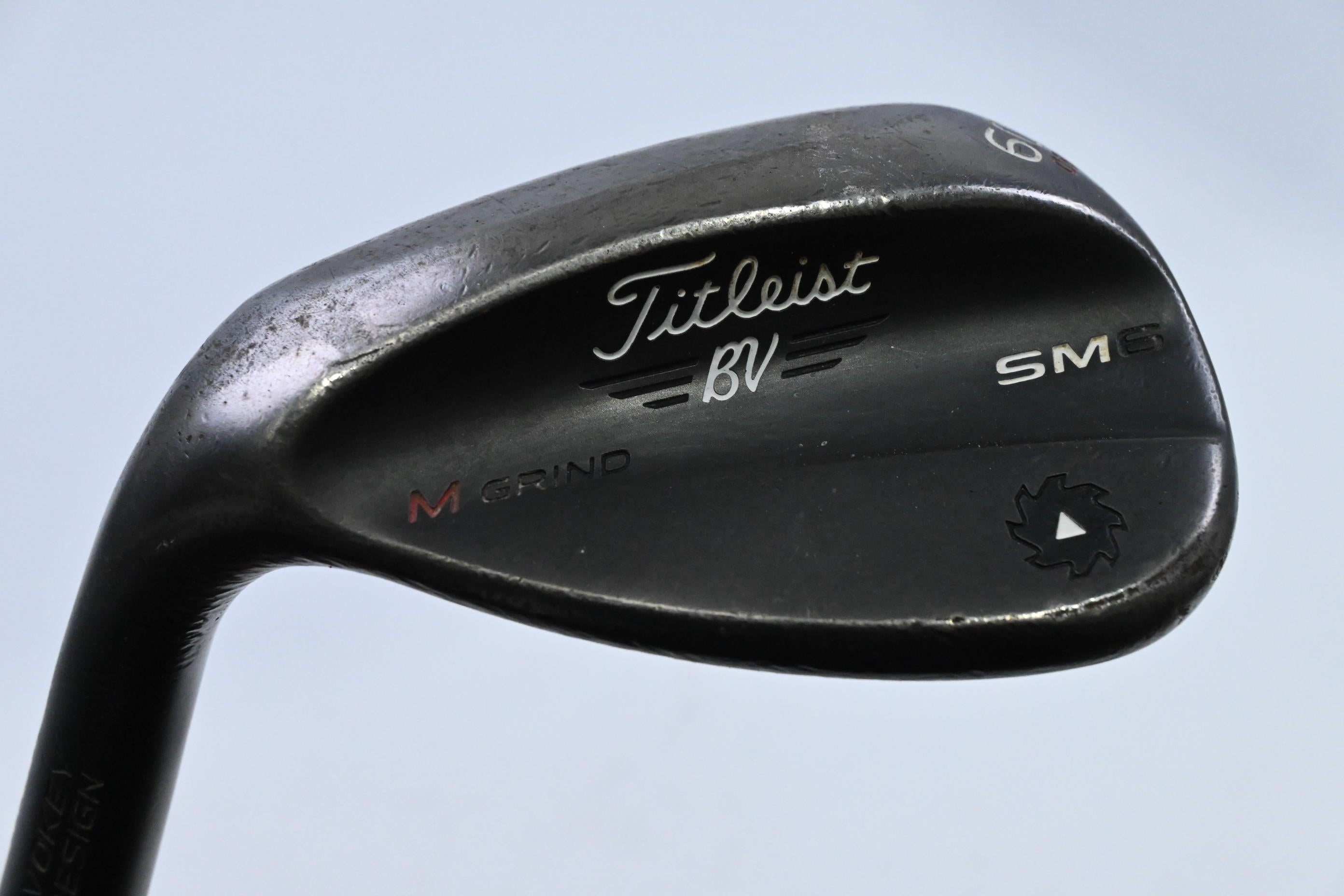 Left Hand Titleist Vokey SM6 Lob Wedge / 60 Degree / Wedge Flex Vokey Design Shaft