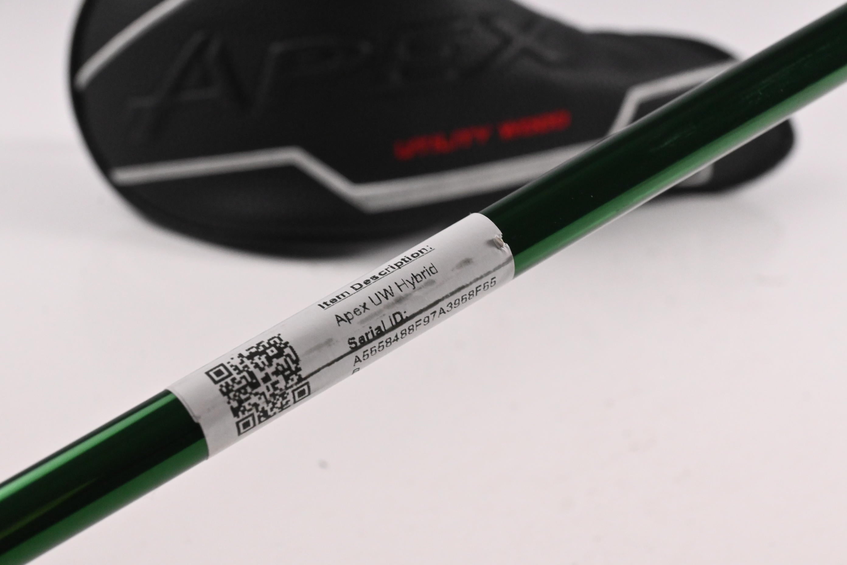 Callaway Apex UW #3 Hybrid / 19 Degree / Regular Flex HZRDUS Smoke RDX Black 70